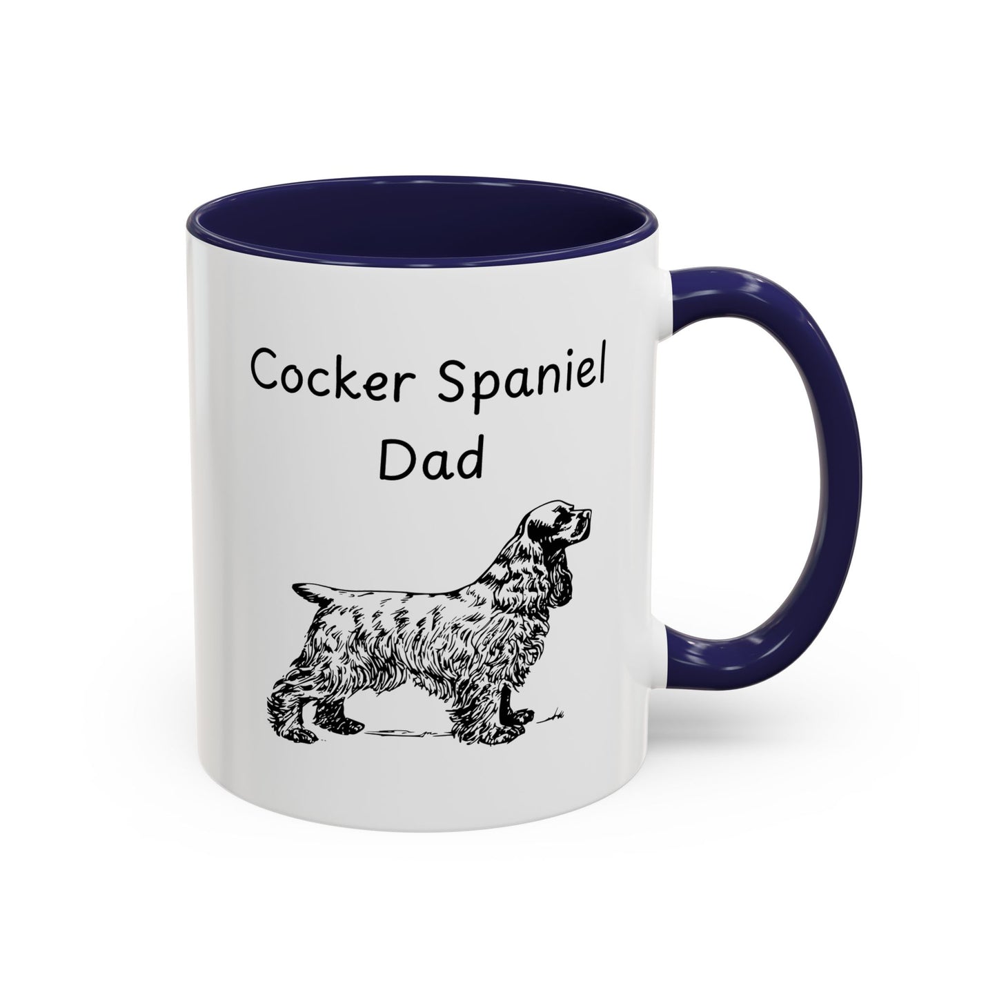 Ceramic Mug - "Cocker Spaniel Dad"