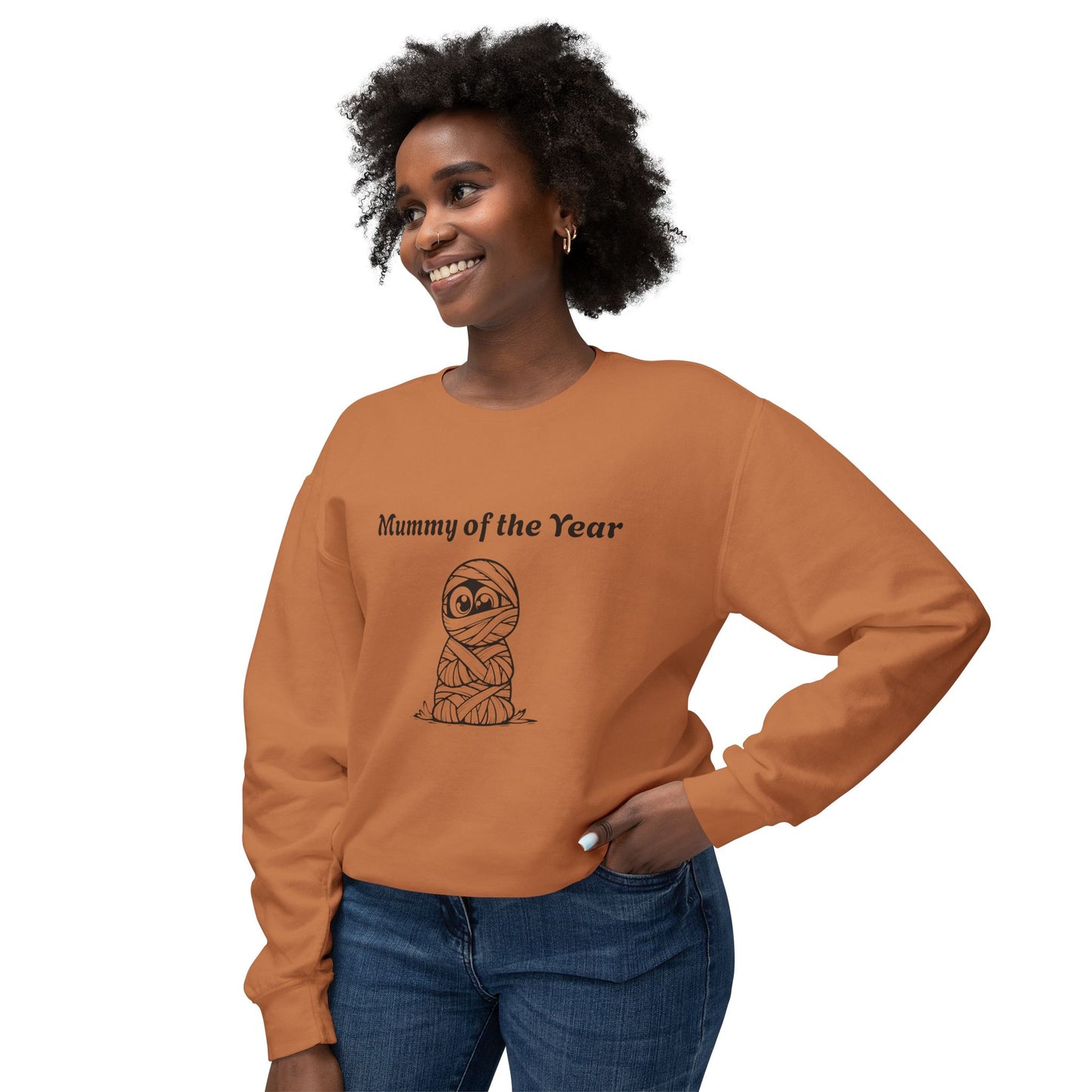 Halloween Lightweight Sweatshirt - "Mummy Of The Year"