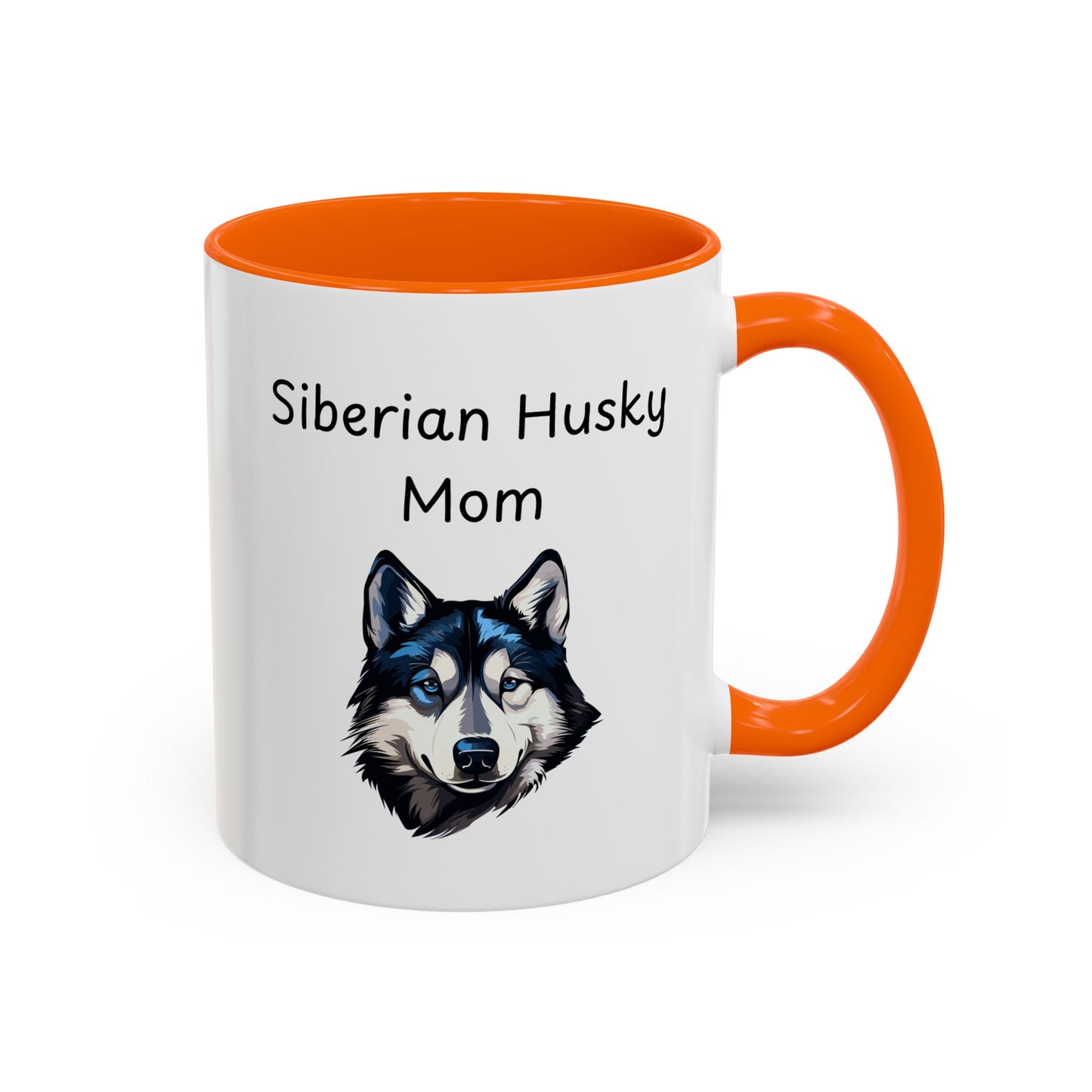 Ceramic Mug - "Siberian Husky Mom"