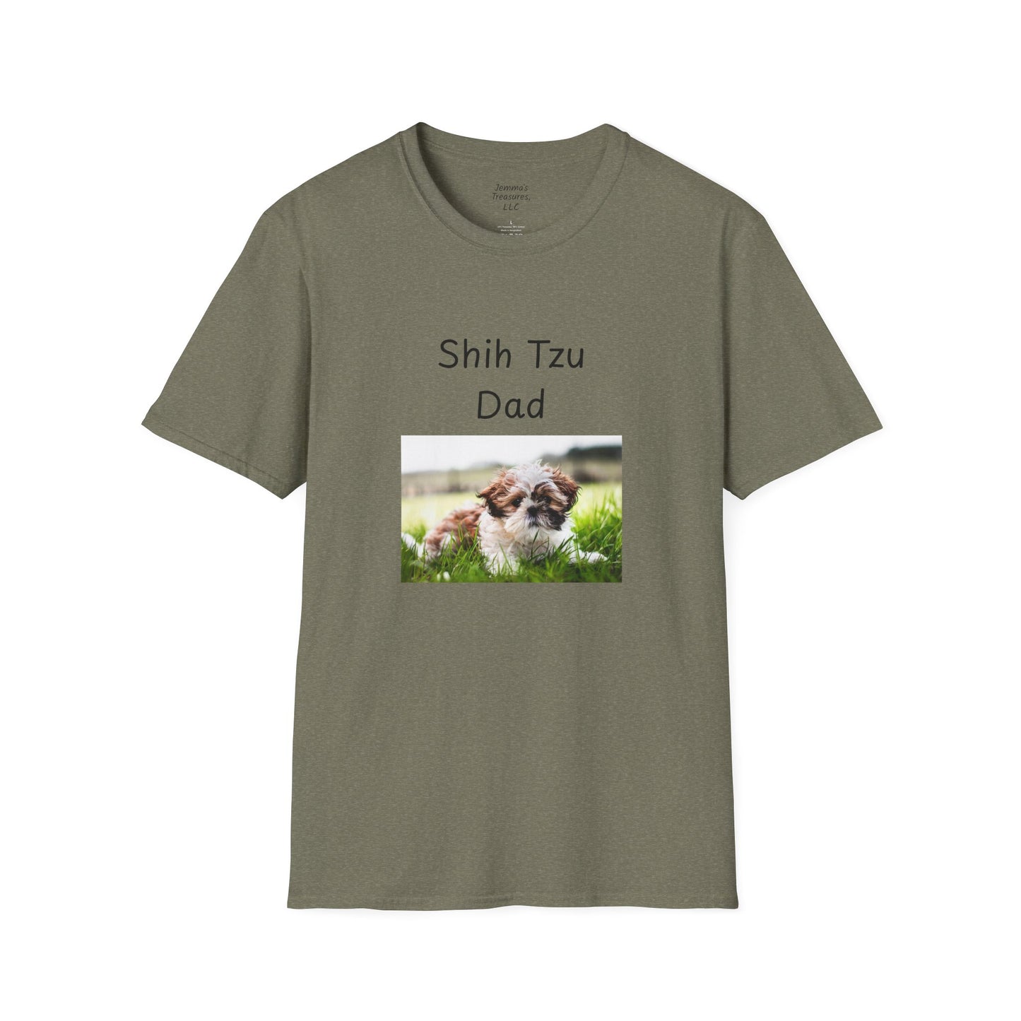 Unisex T-hemp - "Shih Tzu Pa" - Honde-eienaar T-hemp