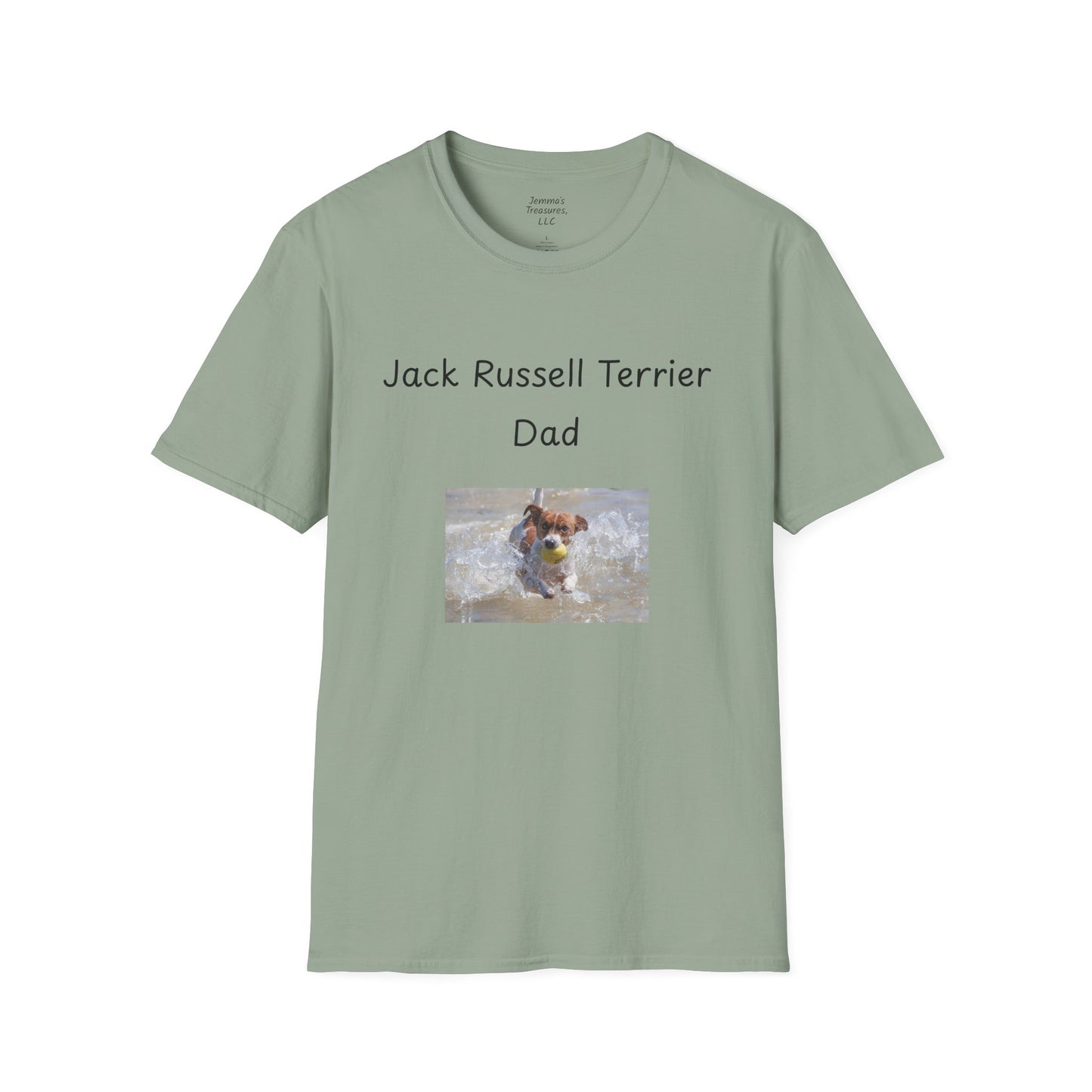 Unisex T-hemp - "Jack Russell Terrier Pa" - Honde-eienaar T-hemp