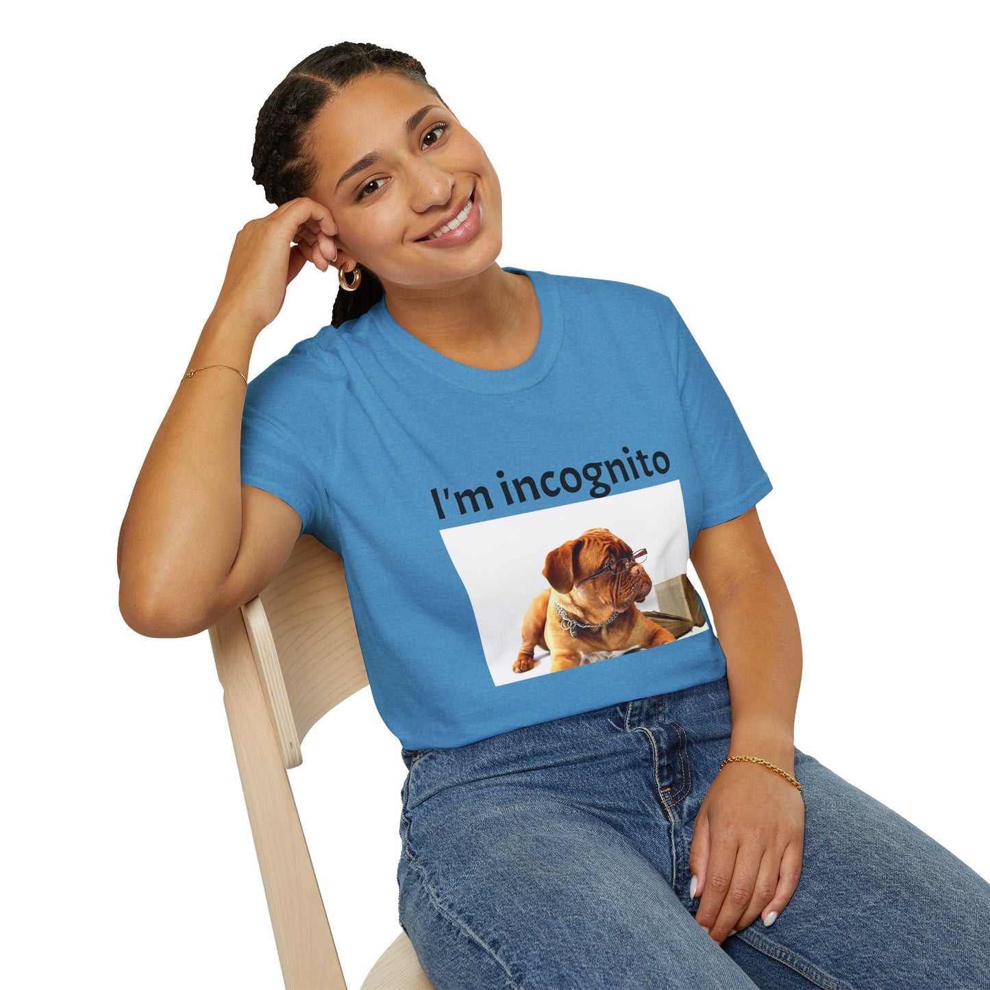 Unisex T-shirt - "I'm Incognito"