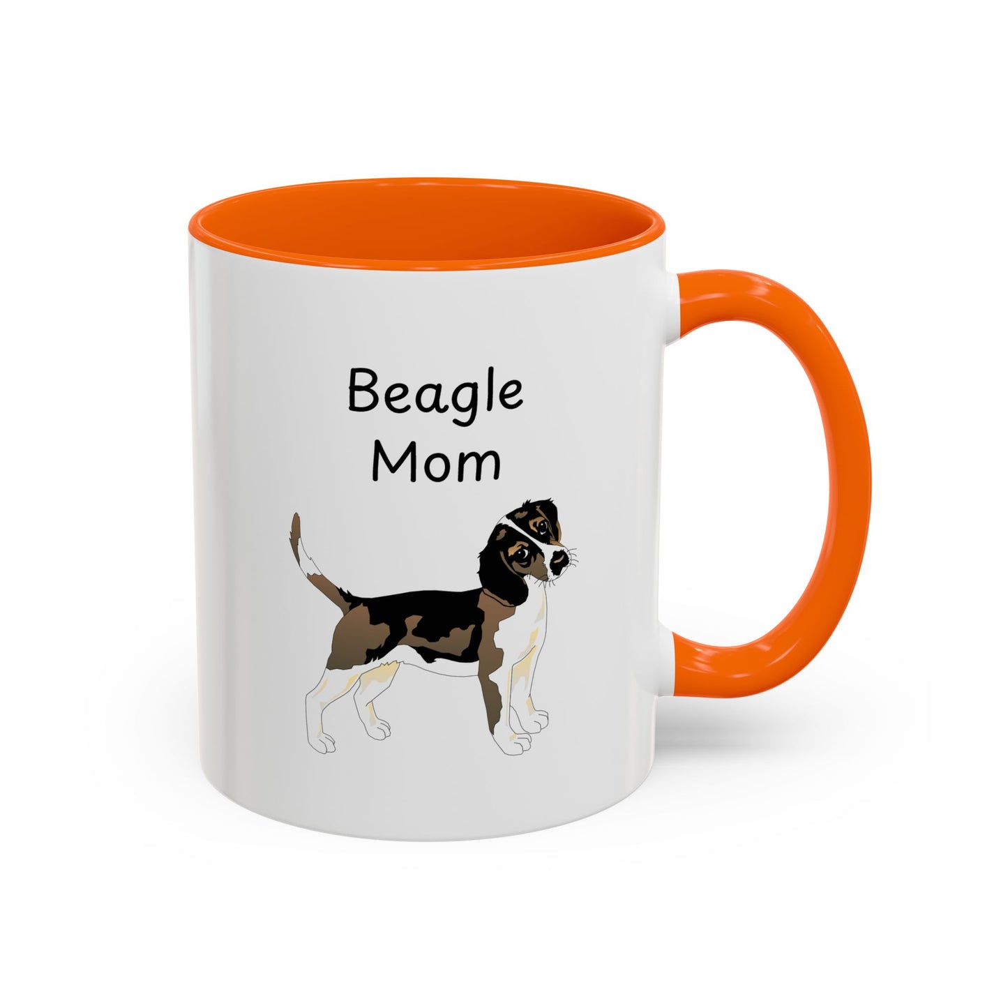 Ceramic Mug - "Beagle Mom"