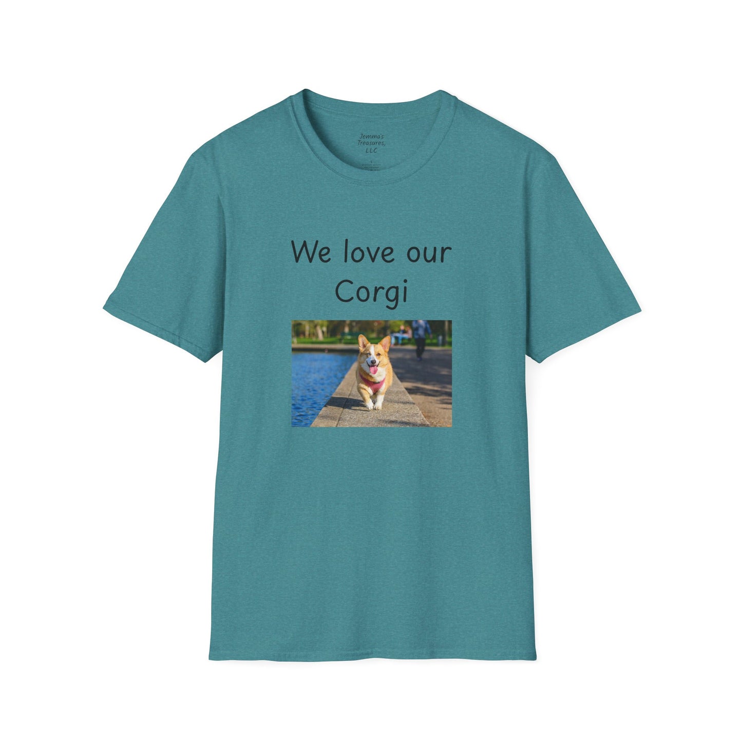 Unisex T-Shirt - "We Love Our Corgi" - Dog Owner Tee