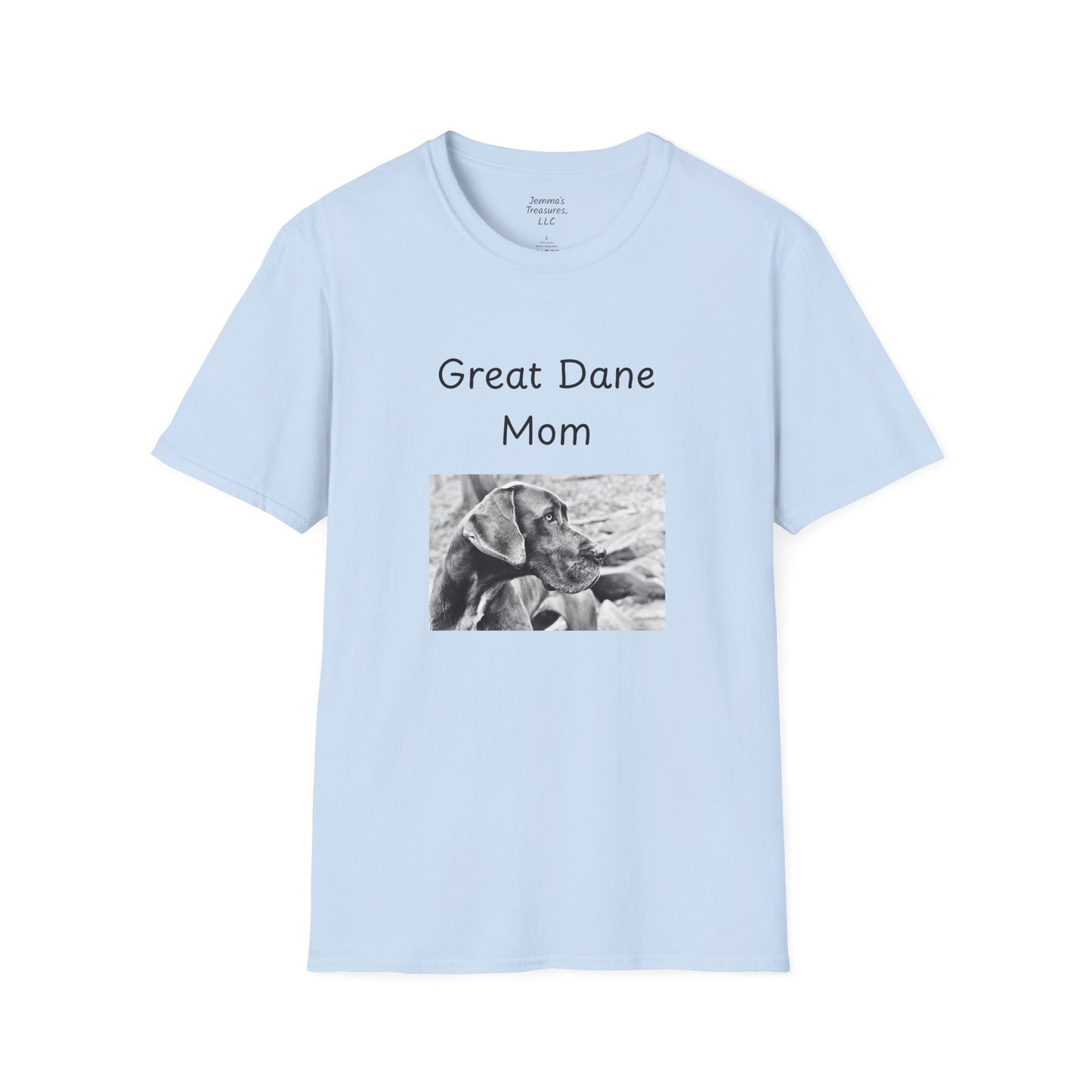 Unisex T-Shirt - "Great Dane Mom" - Hundebesitzer T-Shirt