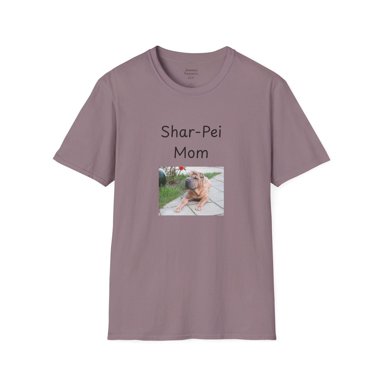 Unisex T-Shirt - "Shar-Pei Mom" - Hundebesitzer T-Shirt