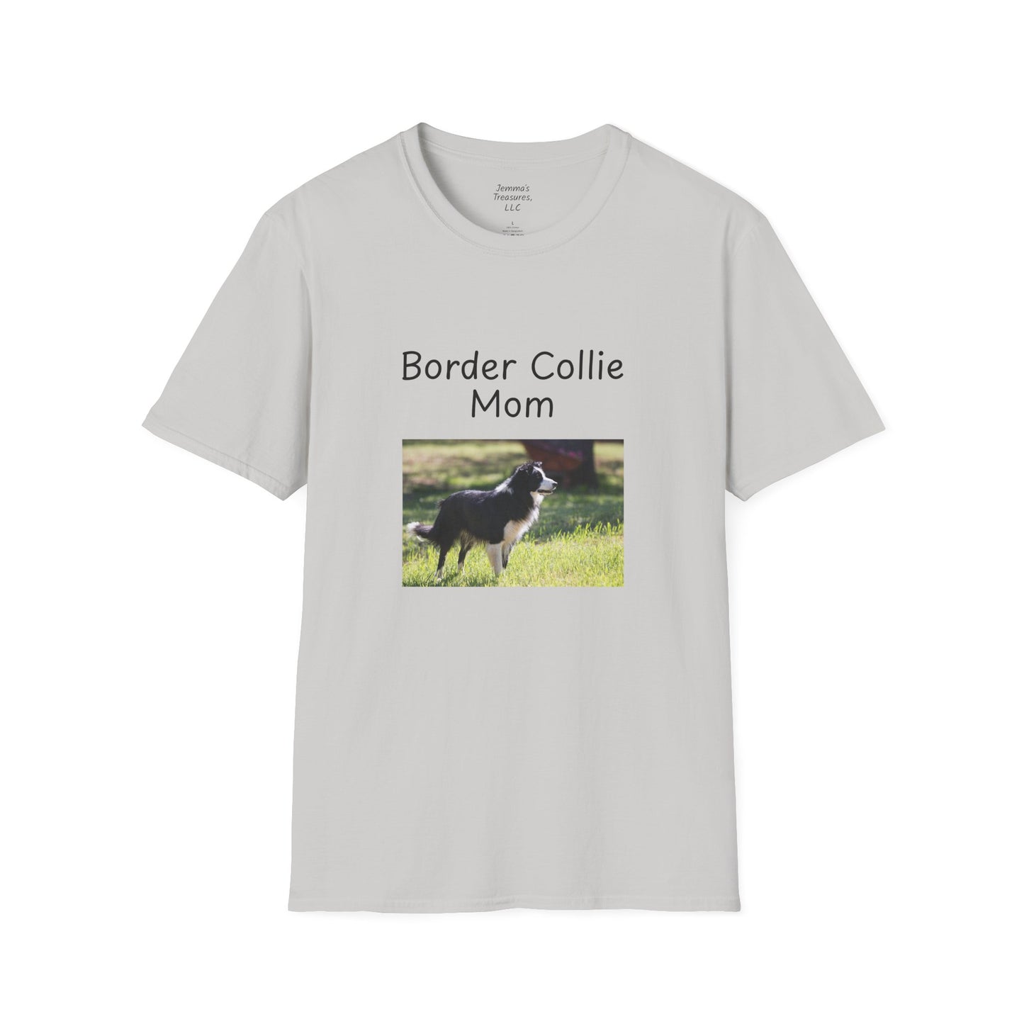 Unisex T-Shirt - "Border Collie Mom" - Hundebesitzer T-Shirt