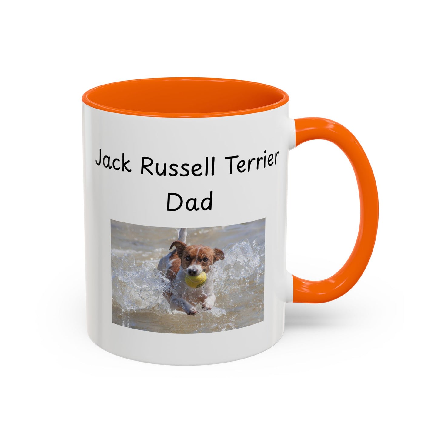 Ceramic Mug - "Jack Russell Terrier Dad"