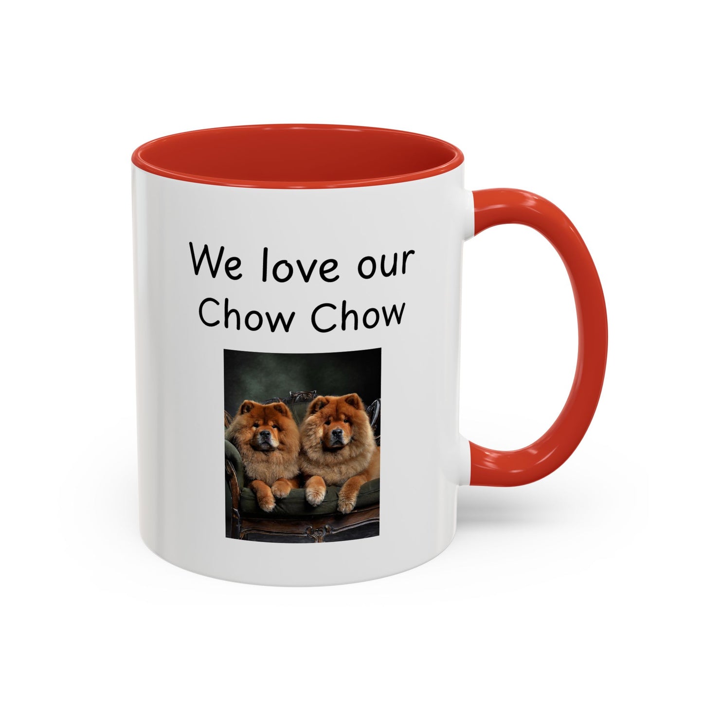 Ceramic Mug - "We Love Our Chow Chow"