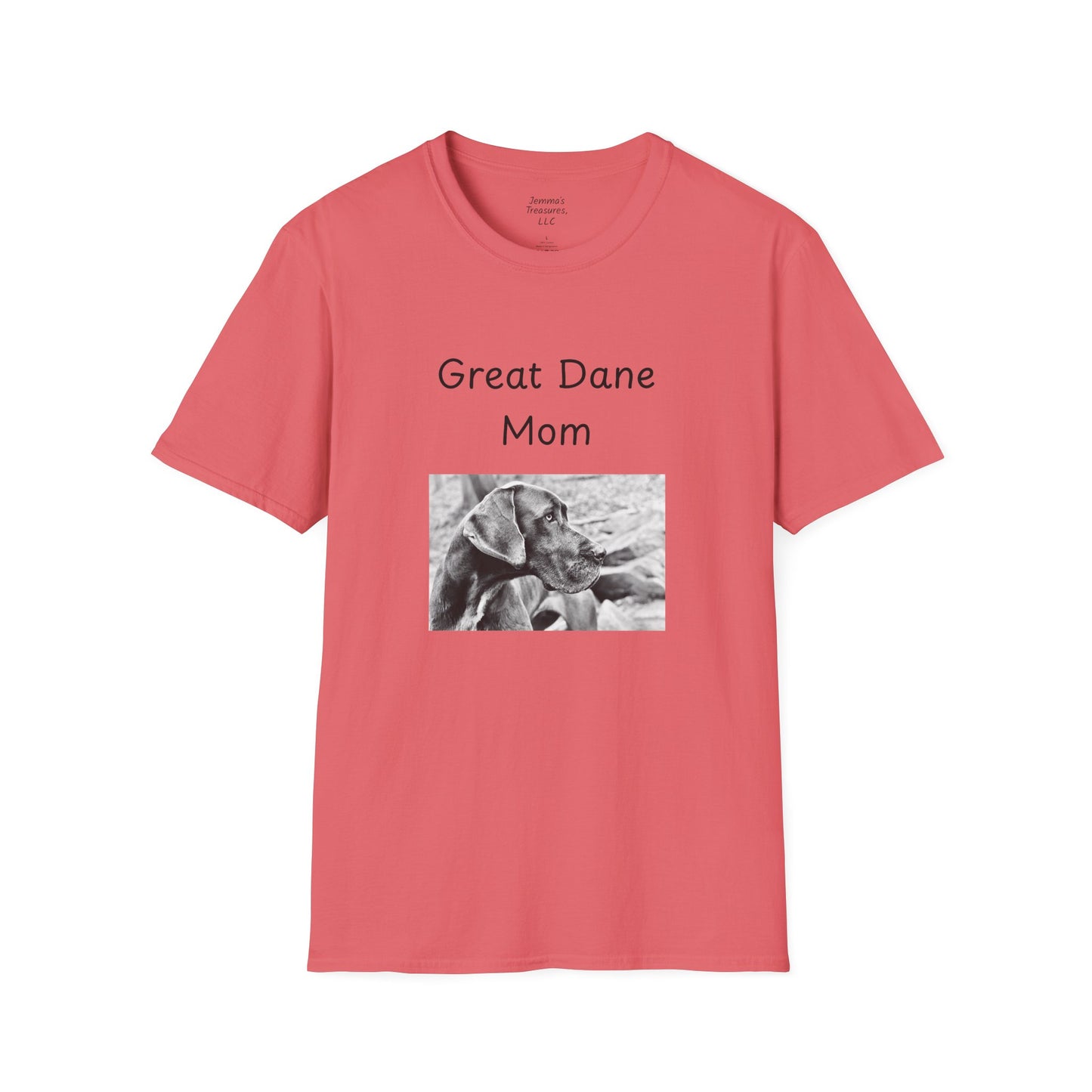 Unisex T-Shirt - "Great Dane Mom" - Hundebesitzer T-Shirt