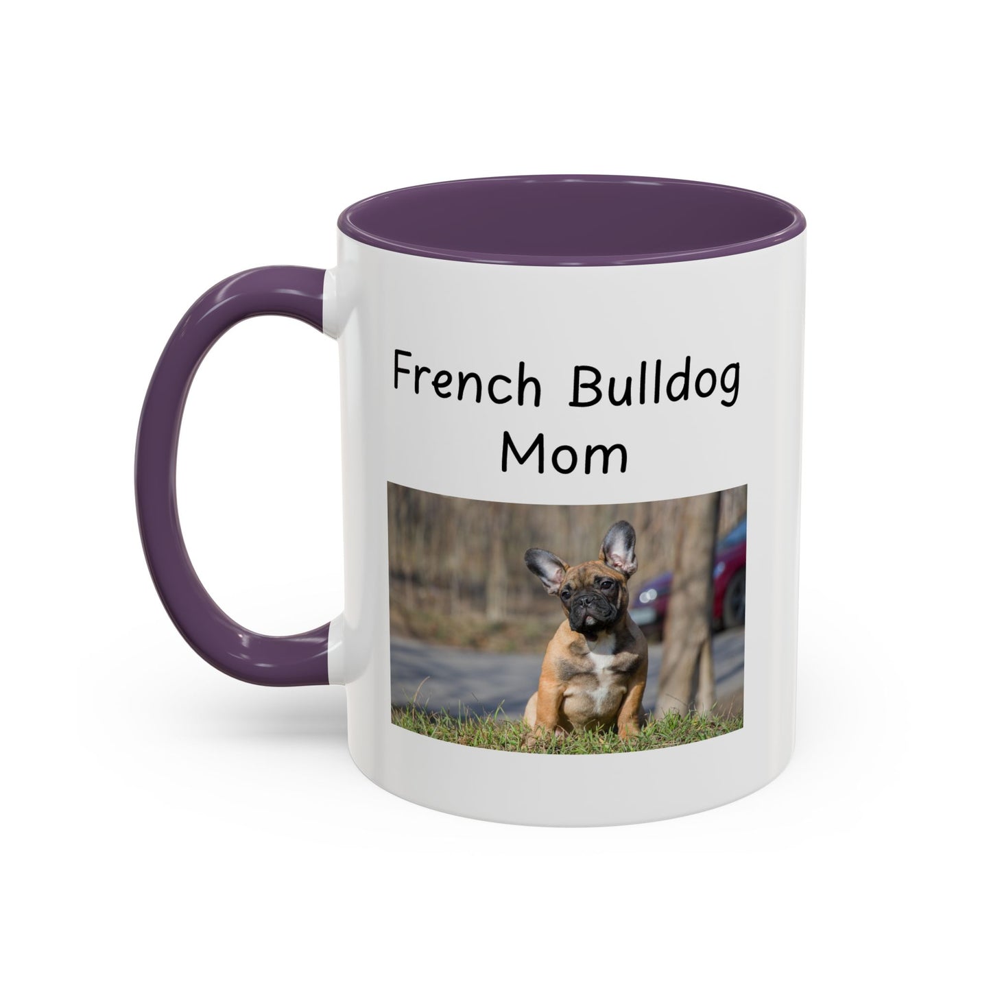 Ceramic Mug - "French Bulldog Mom"
