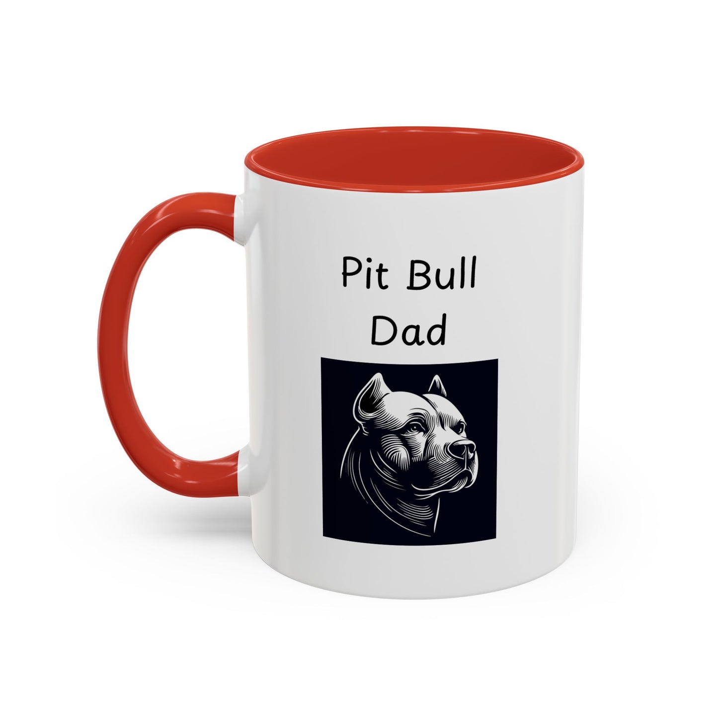 Ceramic Mug - "Pit Bull Dad"
