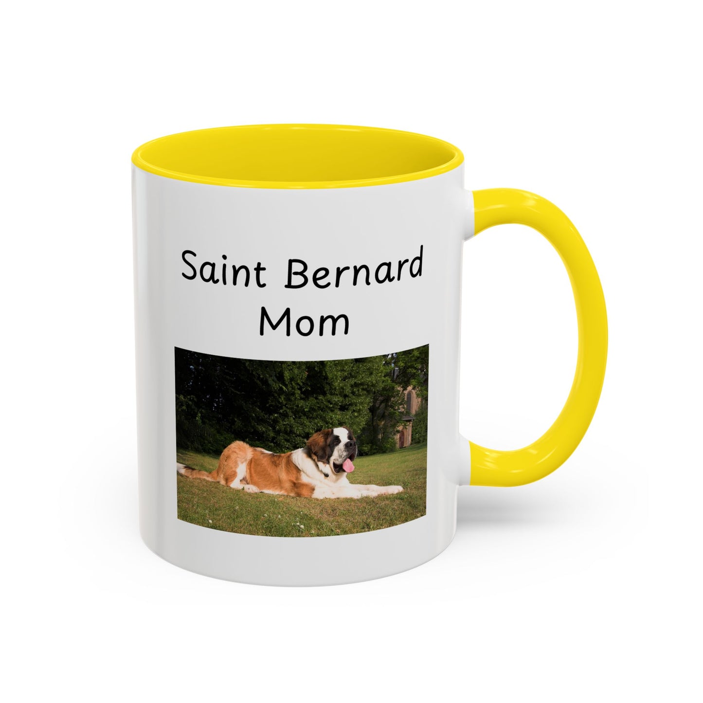 Ceramic Mug - "Saint Bernard Mom"