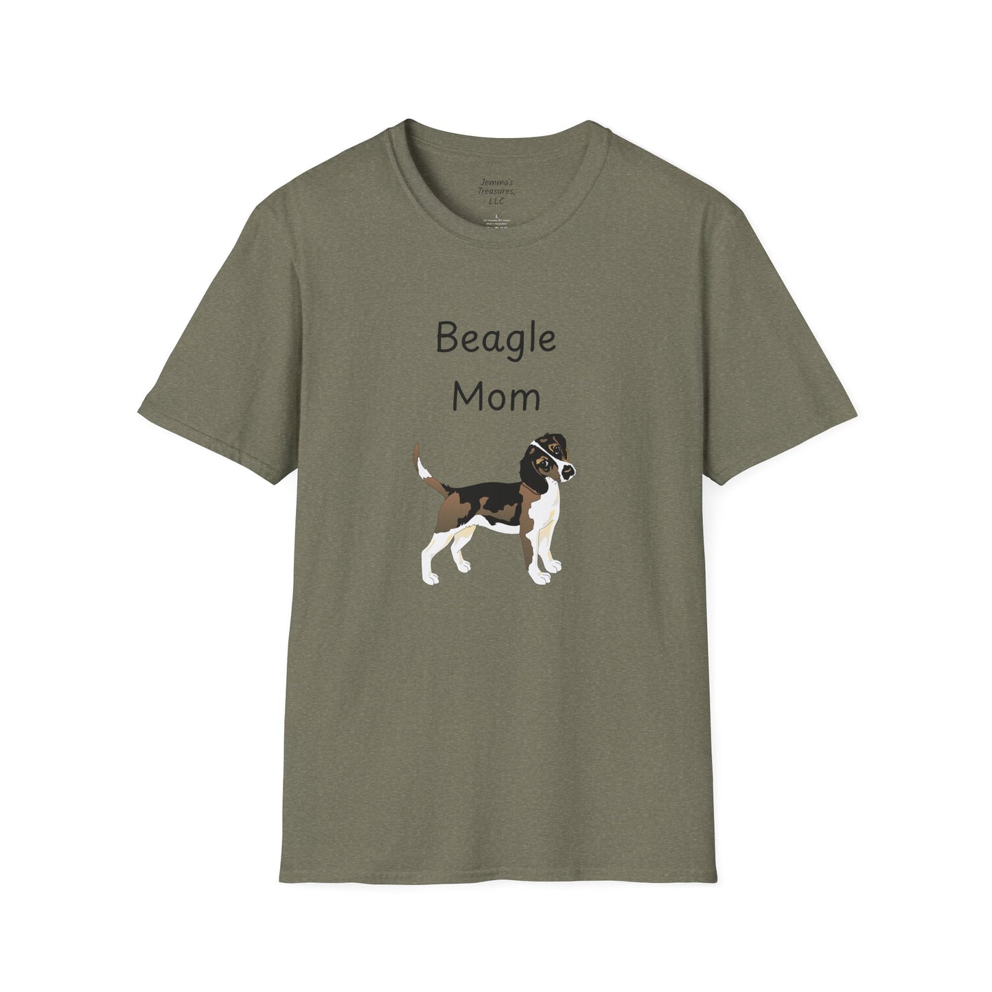 Unisex T-hemp - "Beagle Ma" - Honde-eienaar T-hemp