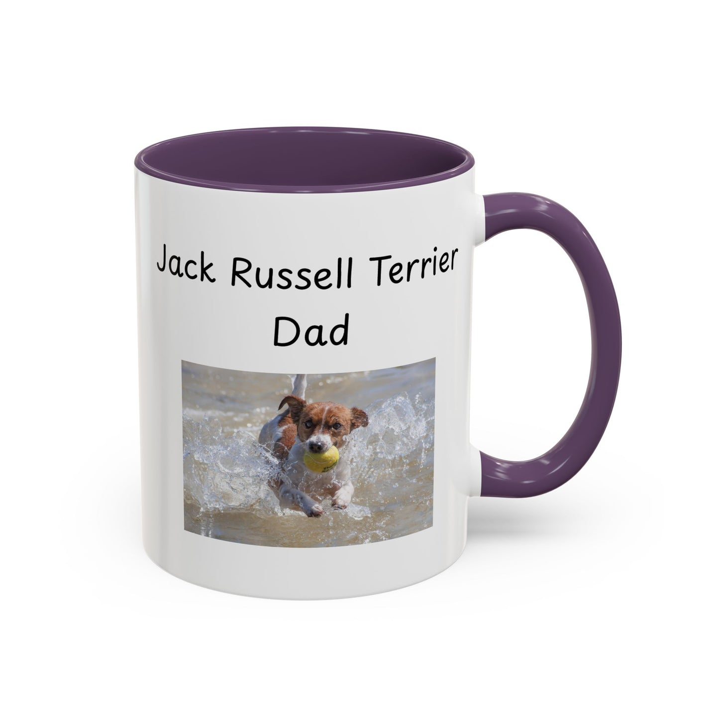 Ceramic Mug - "Jack Russell Terrier Dad"
