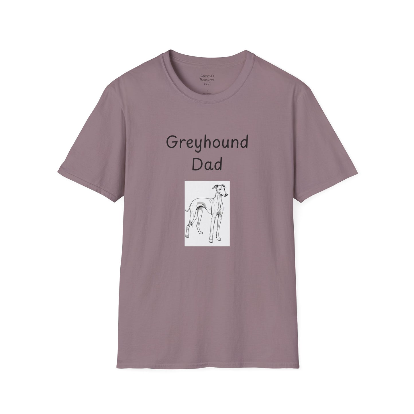 Unisex T-Shirt - "Greyhound Dad" - Dog Owner Tee