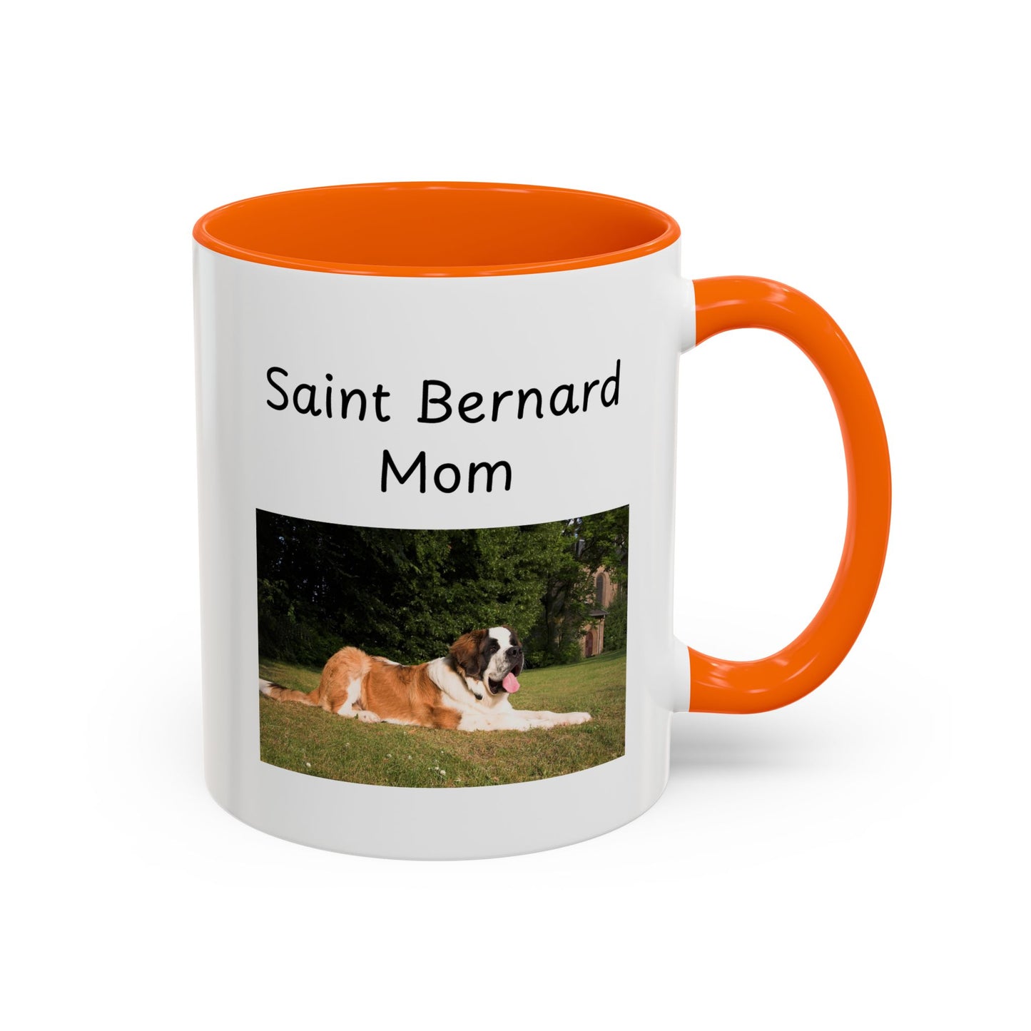 Ceramic Mug - "Saint Bernard Mom"