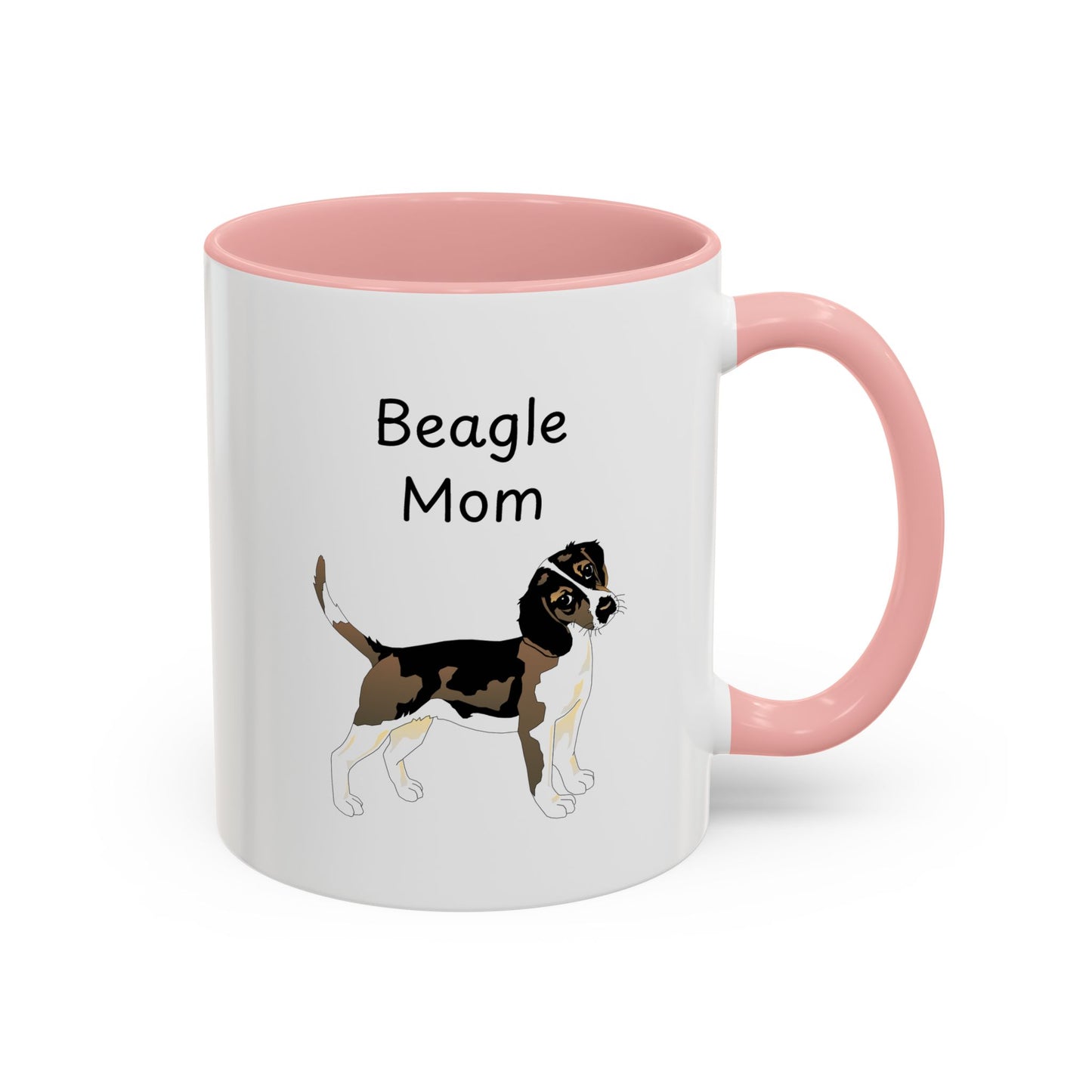 Ceramic Mug - "Beagle Mom"
