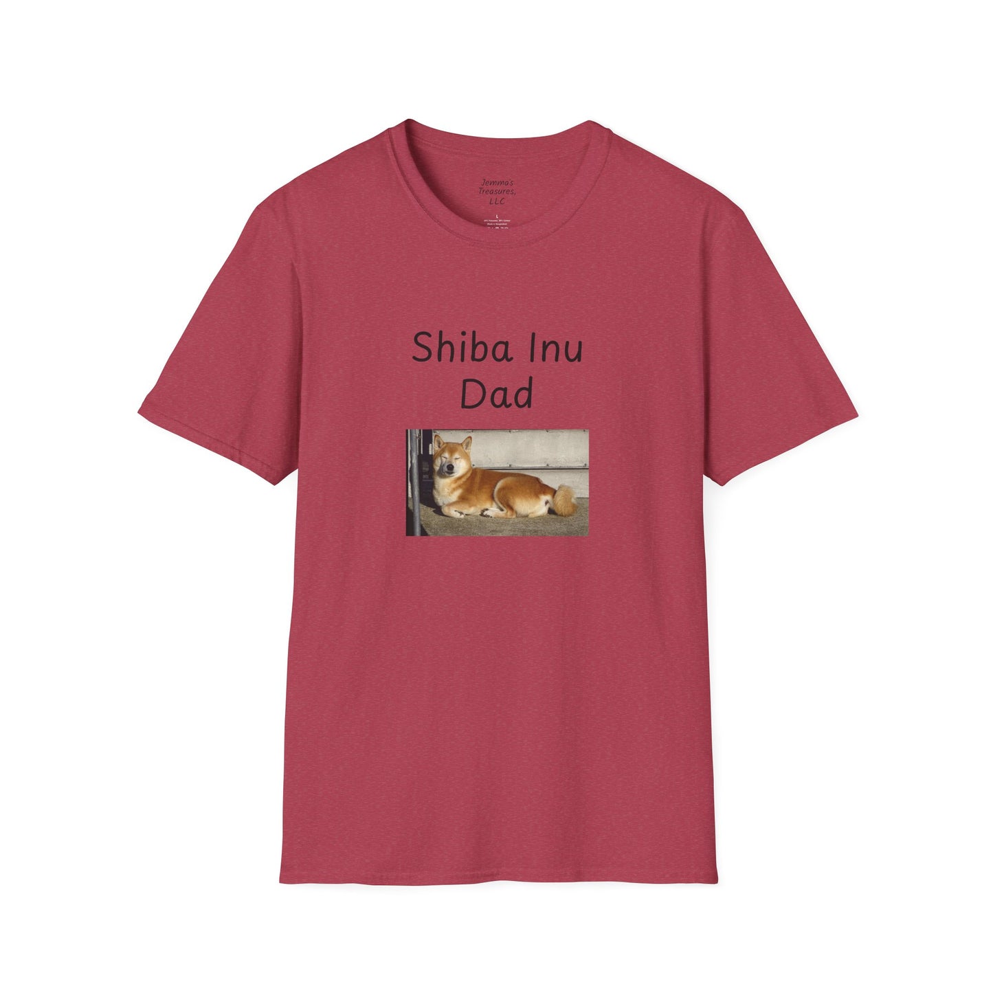 Unisex T-Shirt - "Shiba Inu Dad" - Hundebesitzer T-Shirt