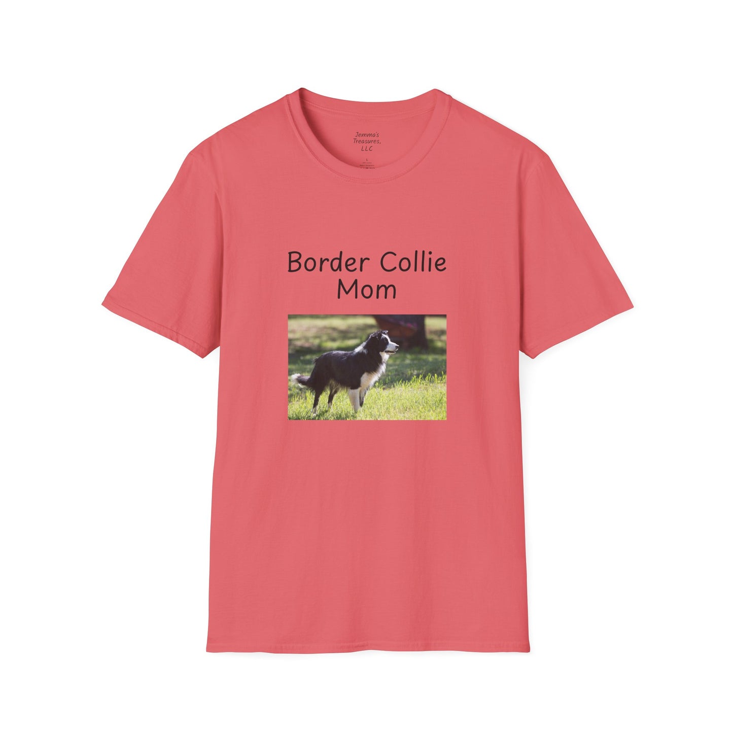 Unisex T-Shirt - "Border Collie Mom" - Hundebesitzer T-Shirt
