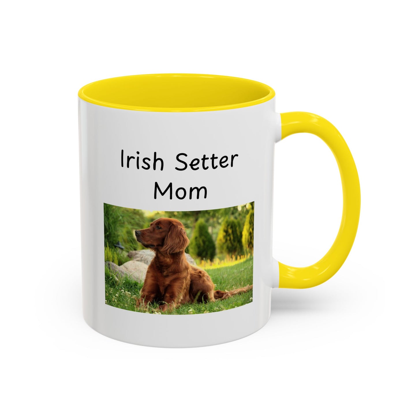 Ceramic Mug - "Irish Setter Mom"