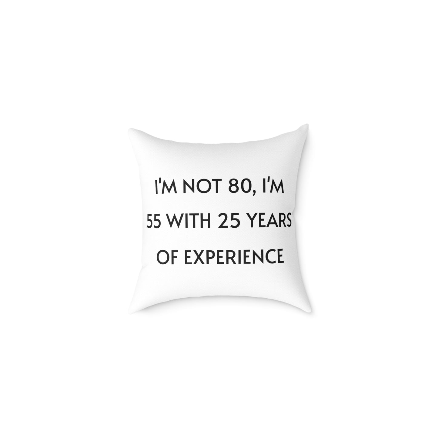 Throw Pillow - Funny 80 Years Of Age Quote