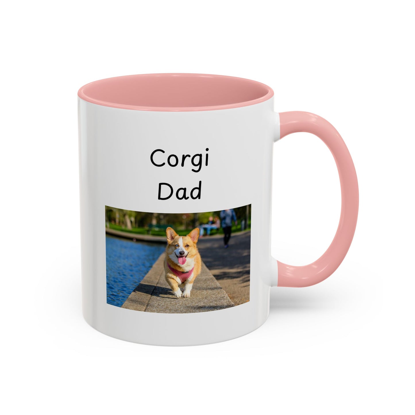 Keramiekbeker - "Corgi Pa"
