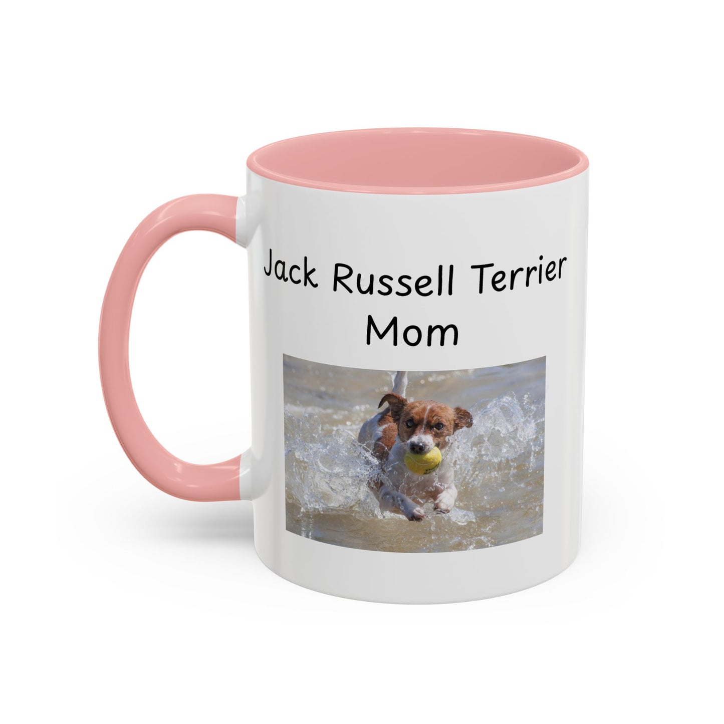 Ceramic Mug - "Jack Russell Terrier Mom"