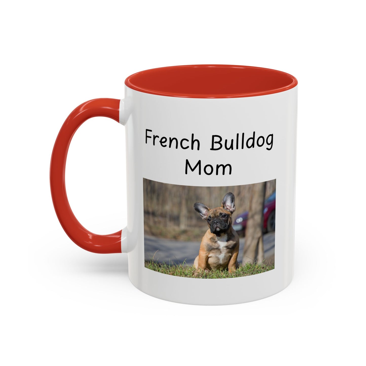 Ceramic Mug - "French Bulldog Mom"