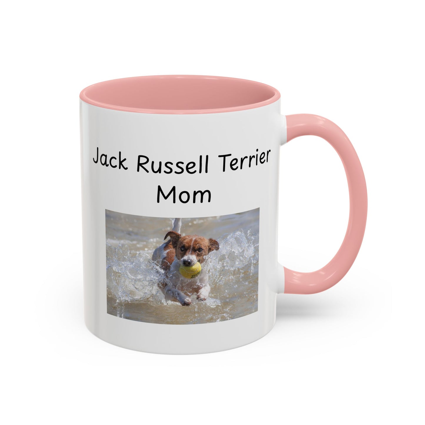 Ceramic Mug - "Jack Russell Terrier Mom"