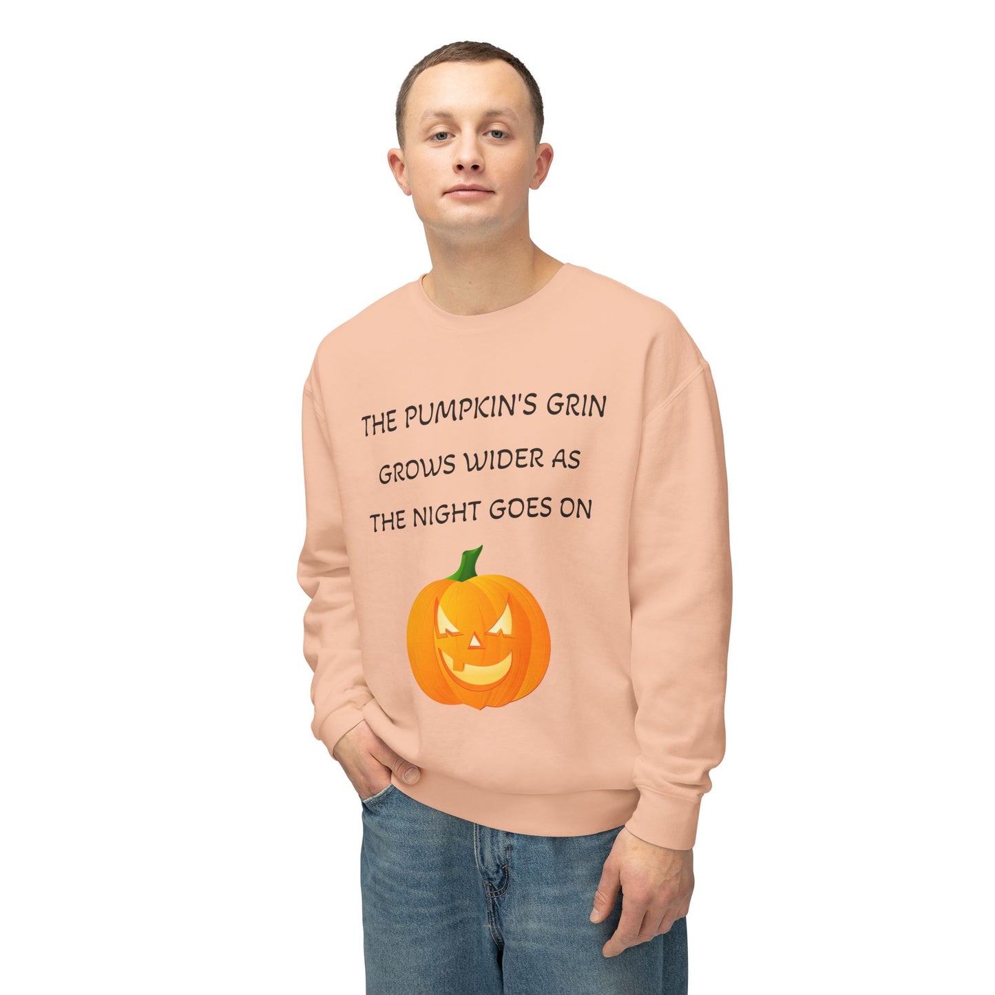 Halloween Sweatshirt - Pumpkin Grin Design