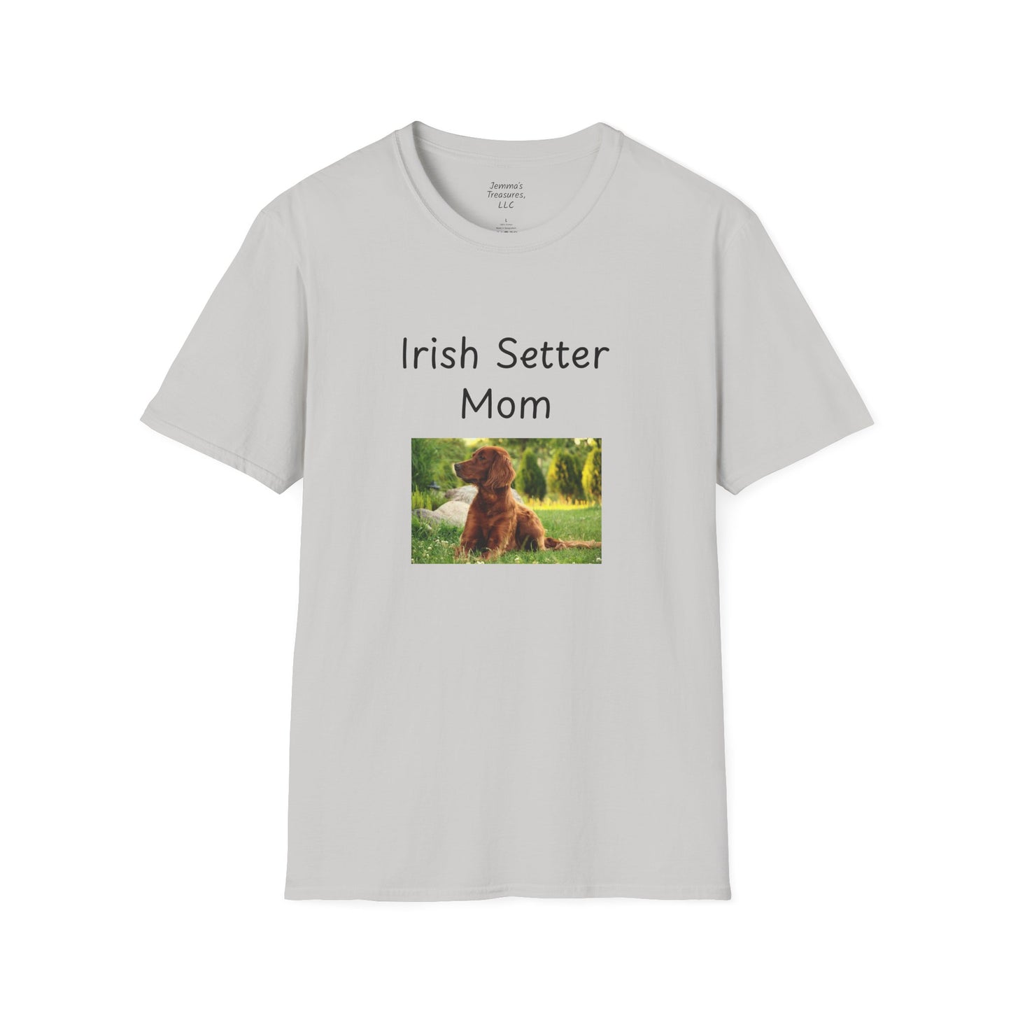 Unisex T-hemp - "Ierse Setter Ma" - Honde-eienaar T-hemp