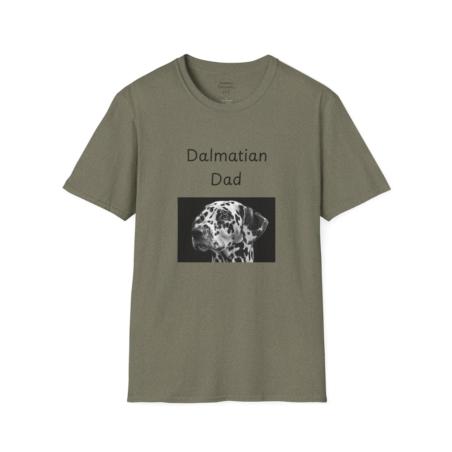 Unisex T-Shirt - "Dalmatian Dad" - Dog Owner Tee