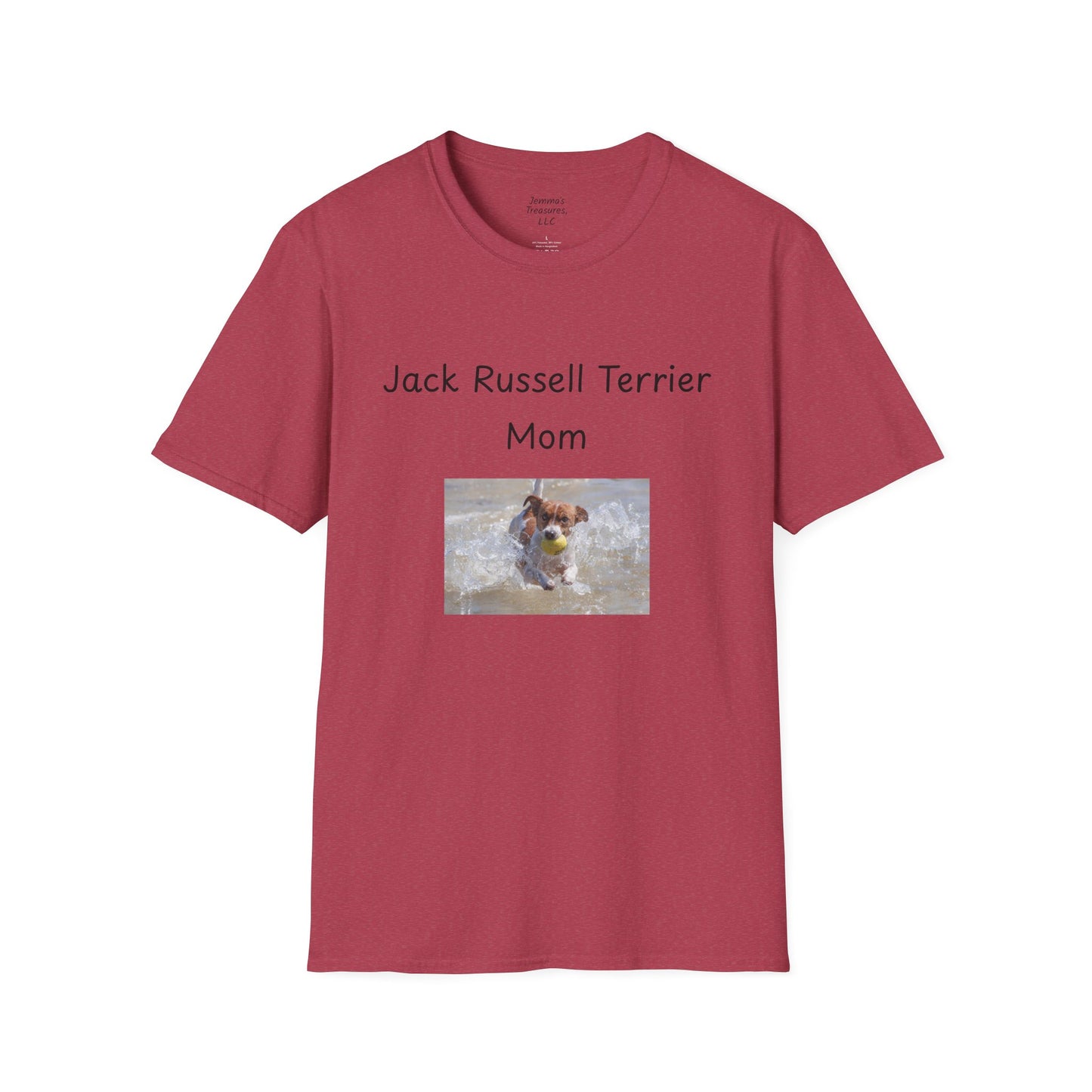 Unisex T-Shirt - "Jack Russell Terrier Mom" - Dog Owner Tee