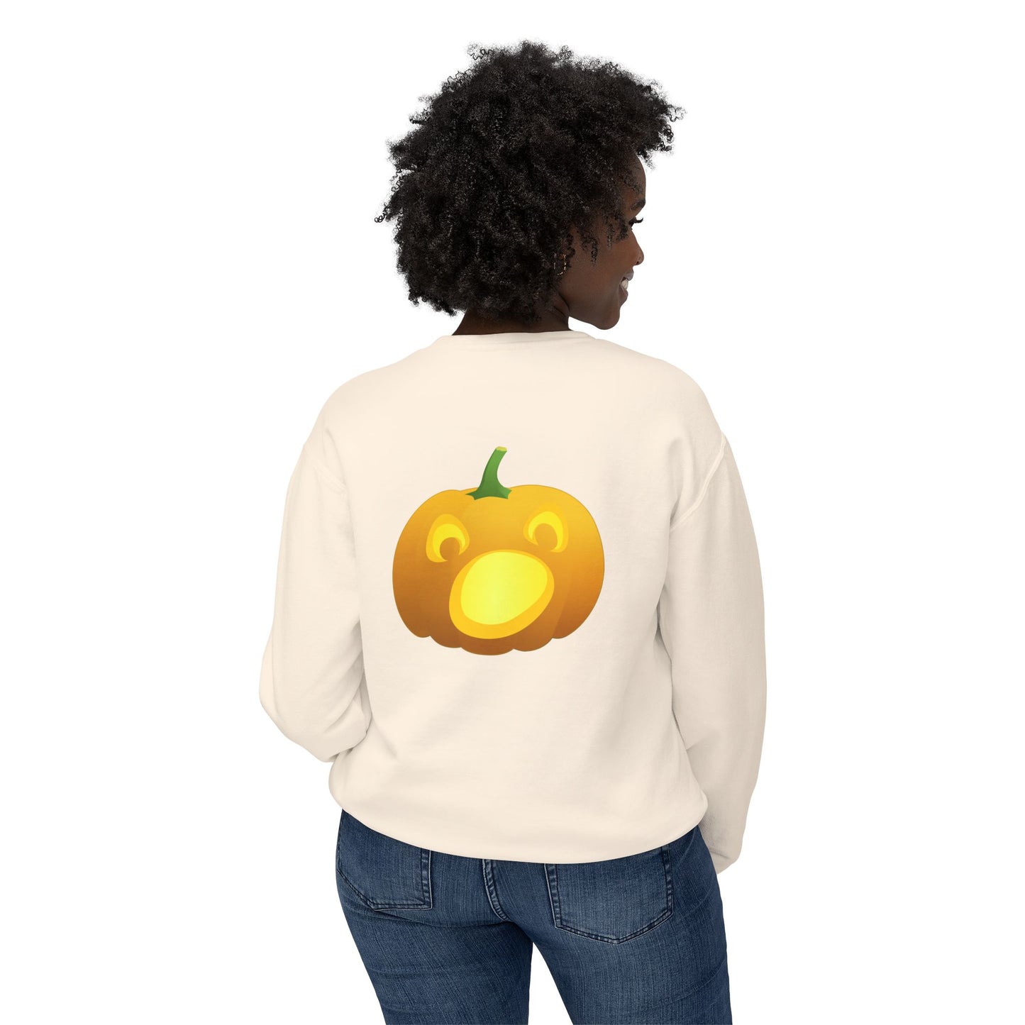 "Never Too Young (Or Too Old) To Trick Or Treat" Lightweight Sweatshirt