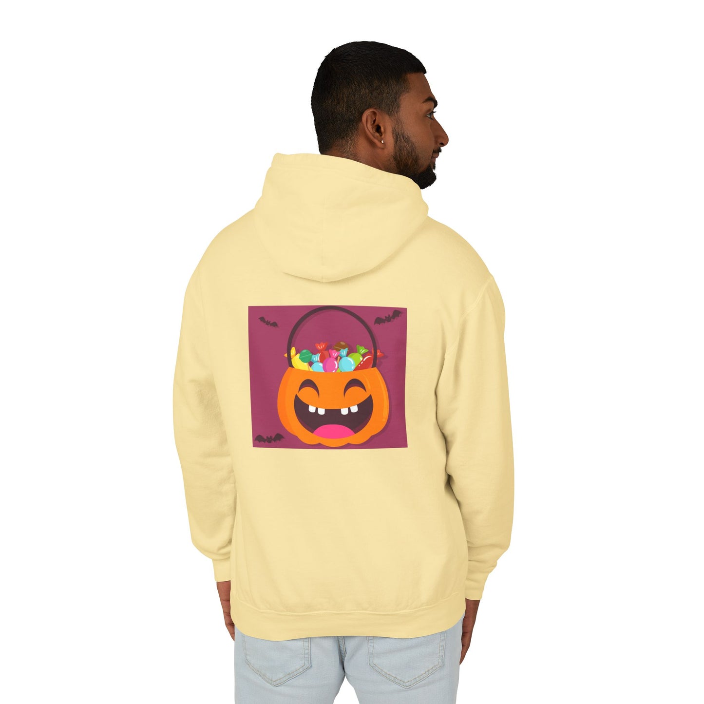 Halloween Lightweight Hoodie - Candy Lover Quote