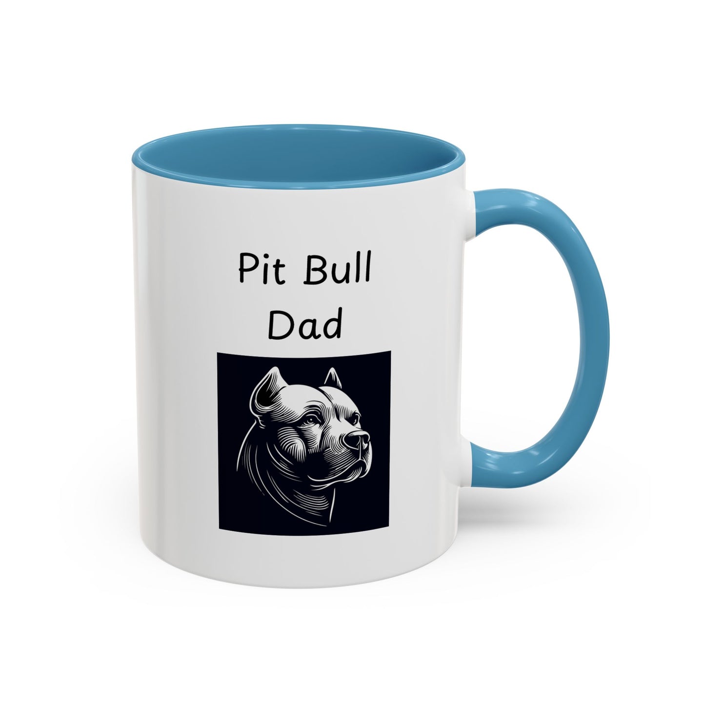 Ceramic Mug - "Pit Bull Dad"