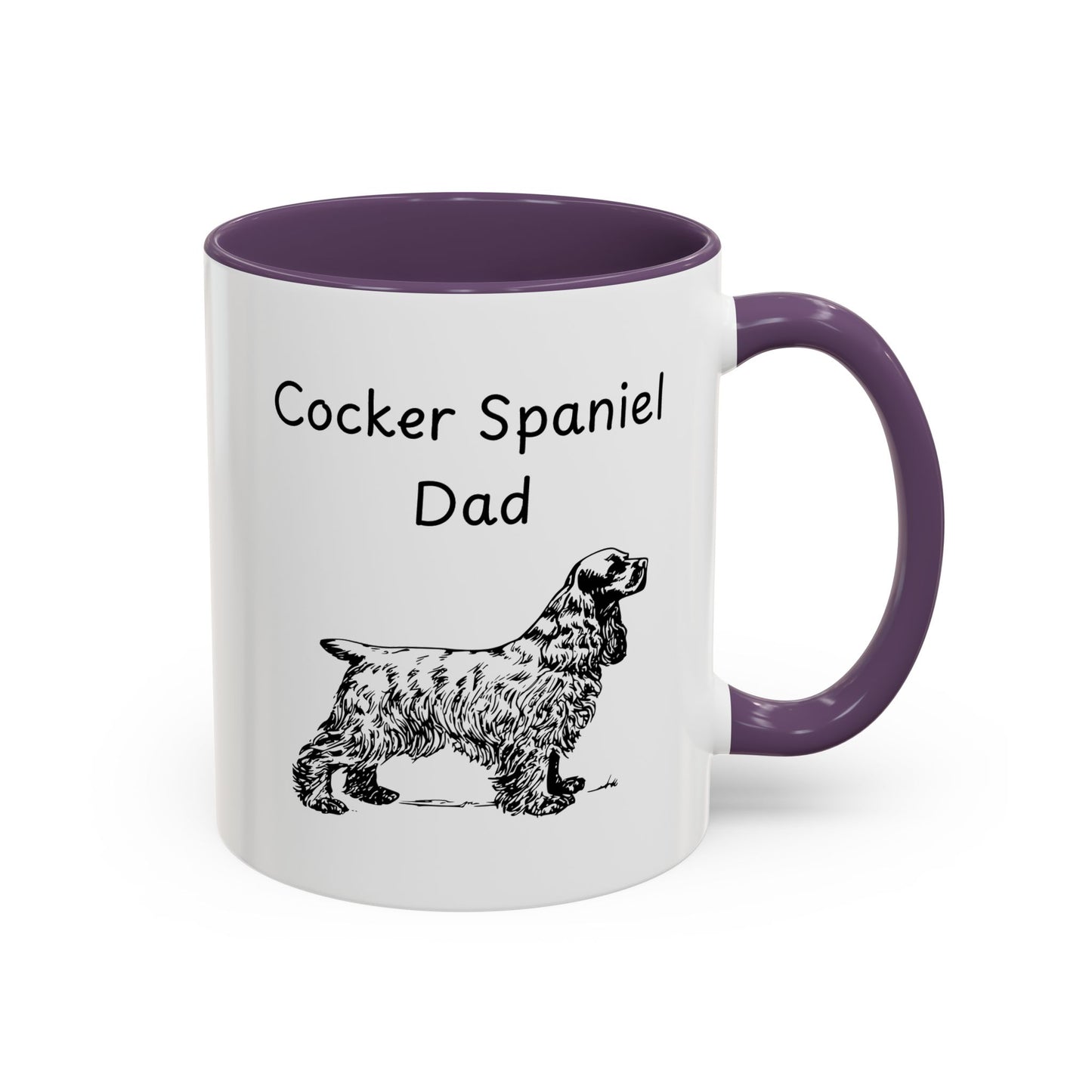Ceramic Mug - "Cocker Spaniel Dad"