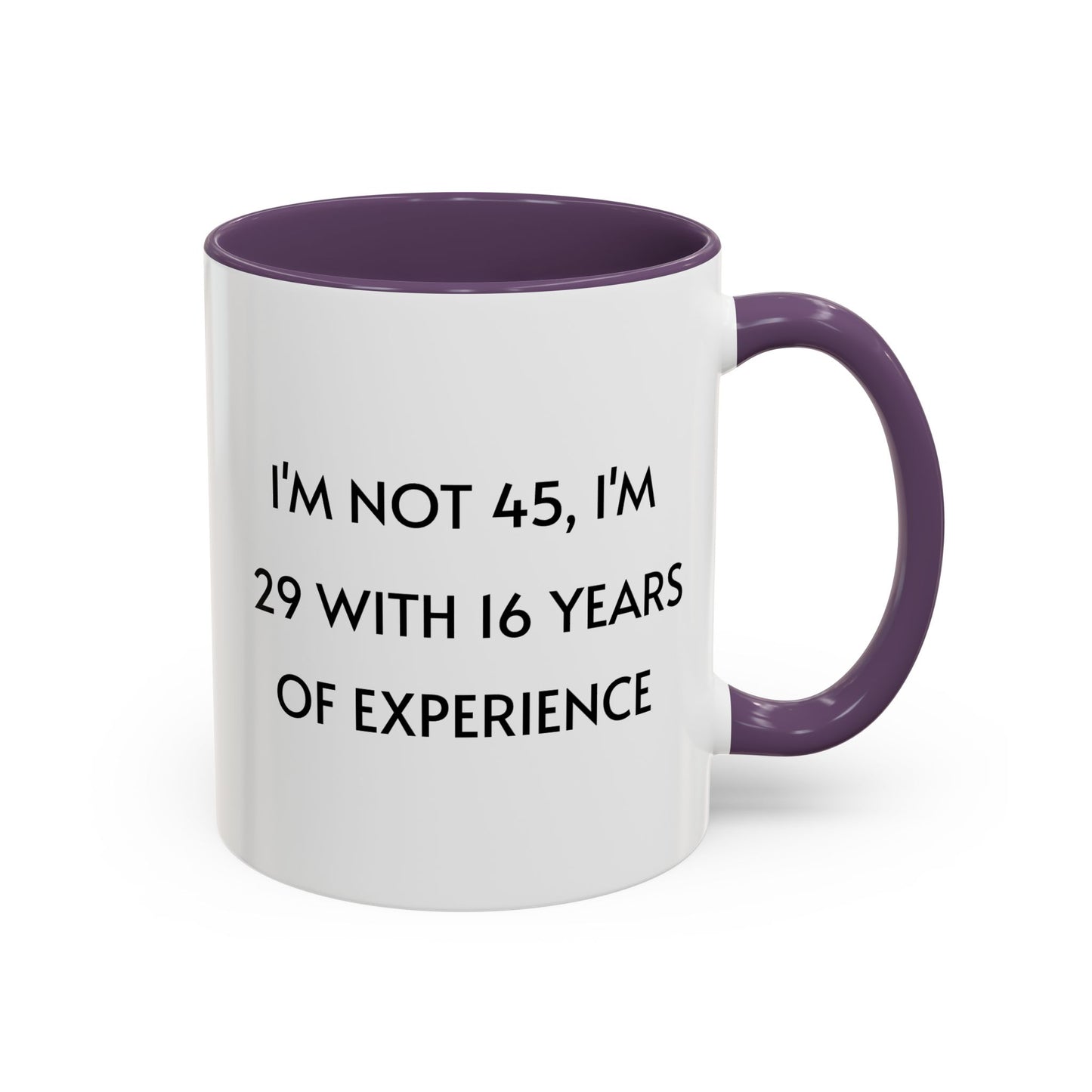 Ceramic Mug - Funny 45 Years Of Age Quote