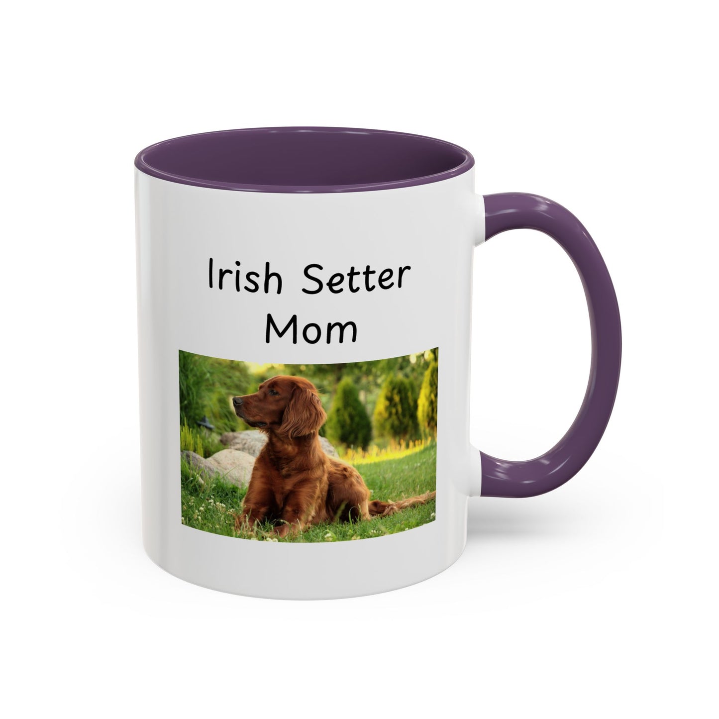 Ceramic Mug - "Irish Setter Mom"