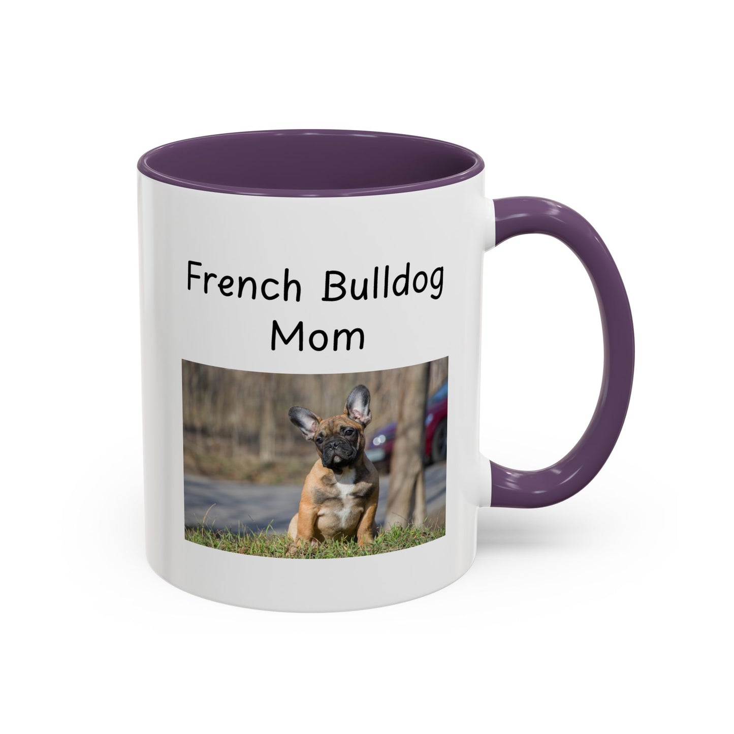 Ceramic Mug - "French Bulldog Mom"