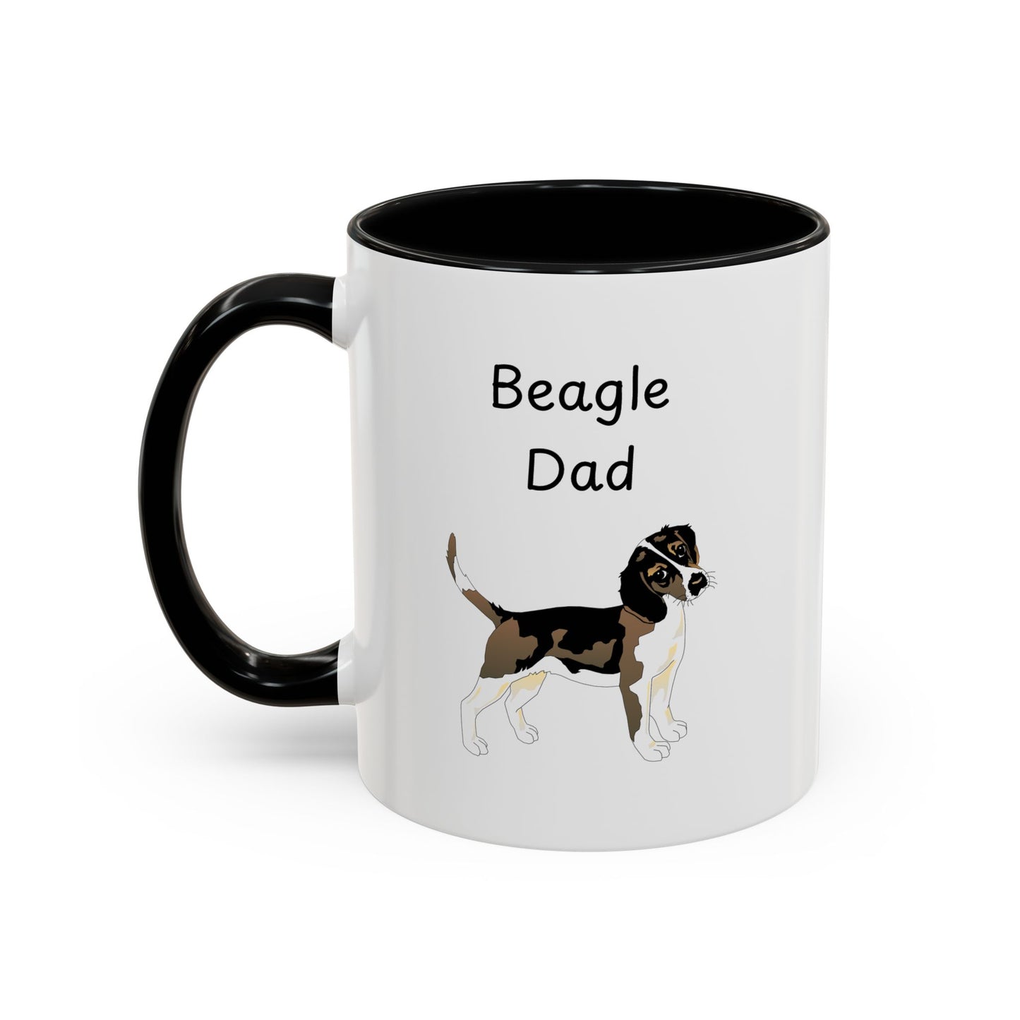 Ceramic Mug - "Beagle Dad"