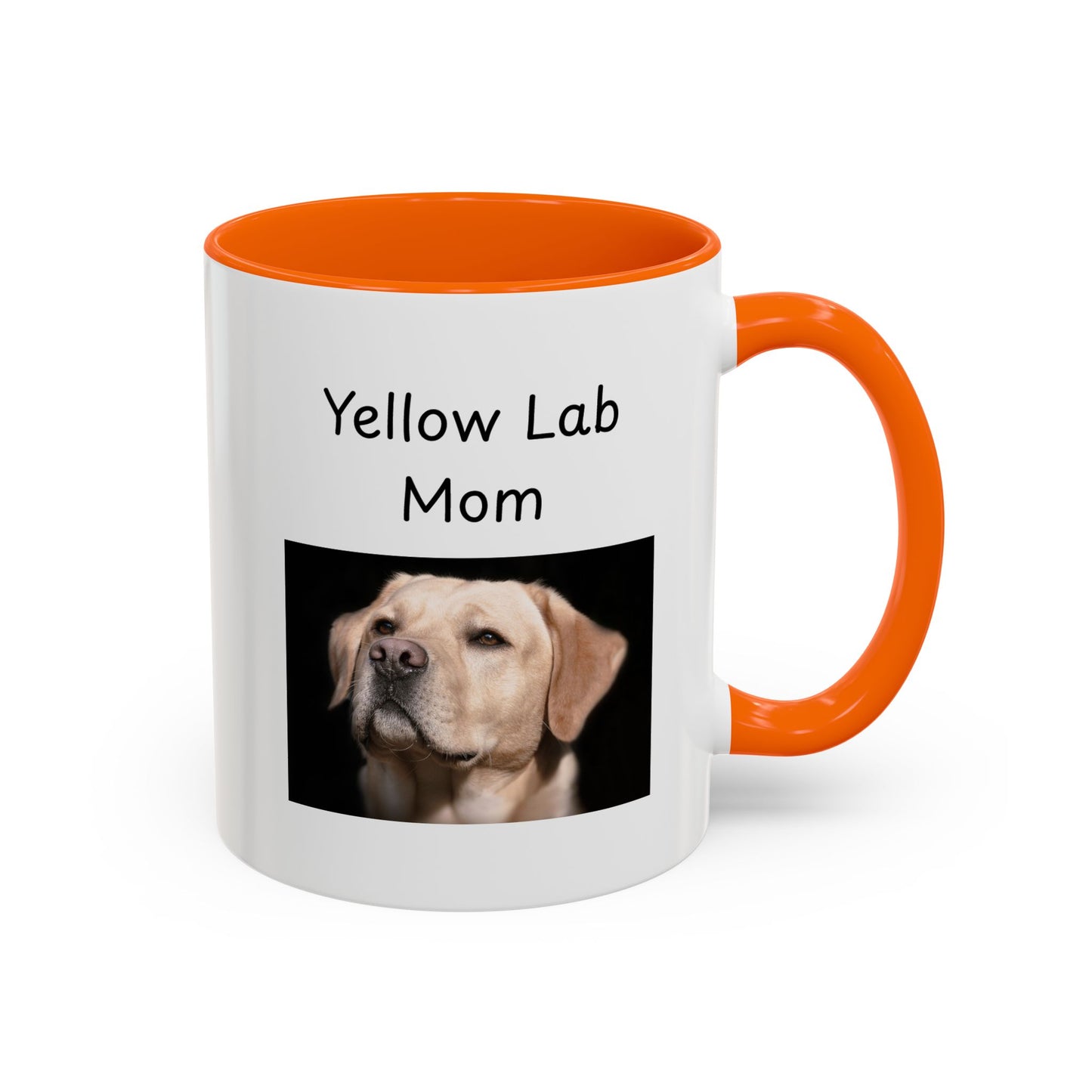 Keramiktasse – „Yellow Lab Mom“