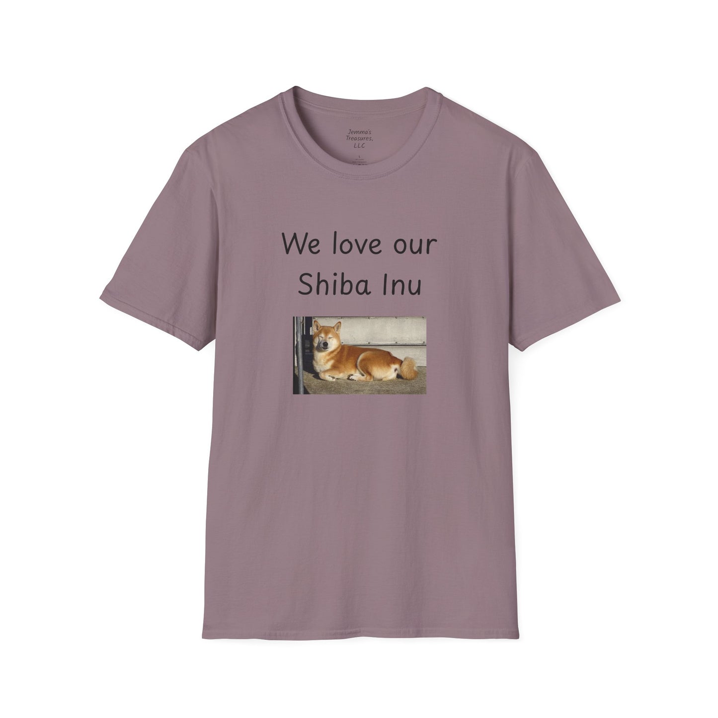 Unisex T-hemp - "Ons is lief vir ons Shiba Inu" - Honde-eienaar T-hemp
