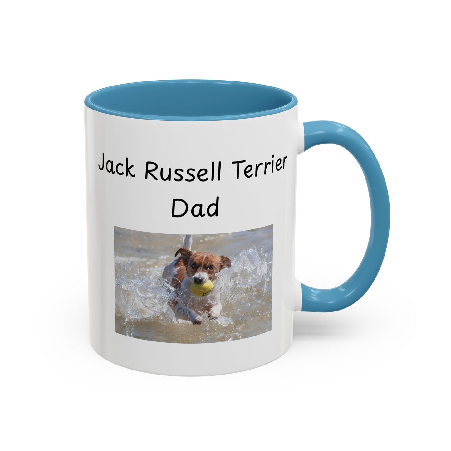 Ceramic Mug - "Jack Russell Terrier Dad"