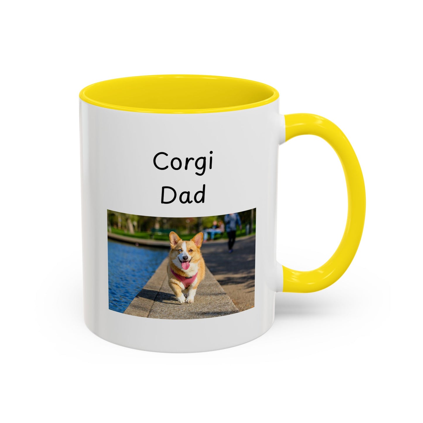 Keramiekbeker - "Corgi Pa"