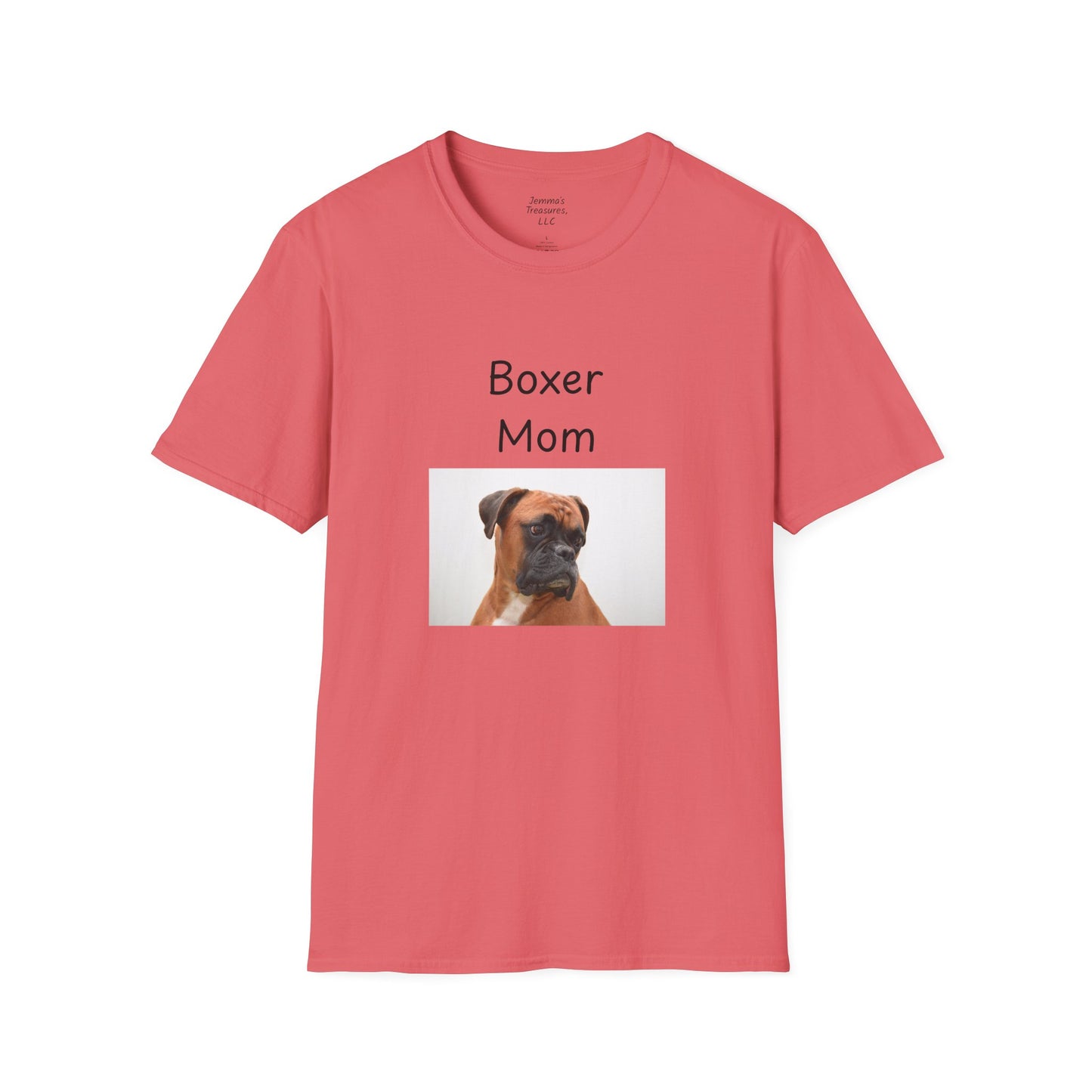 Unisex T-hemp - "Boxer Ma" - Honde-eienaar T-hemp