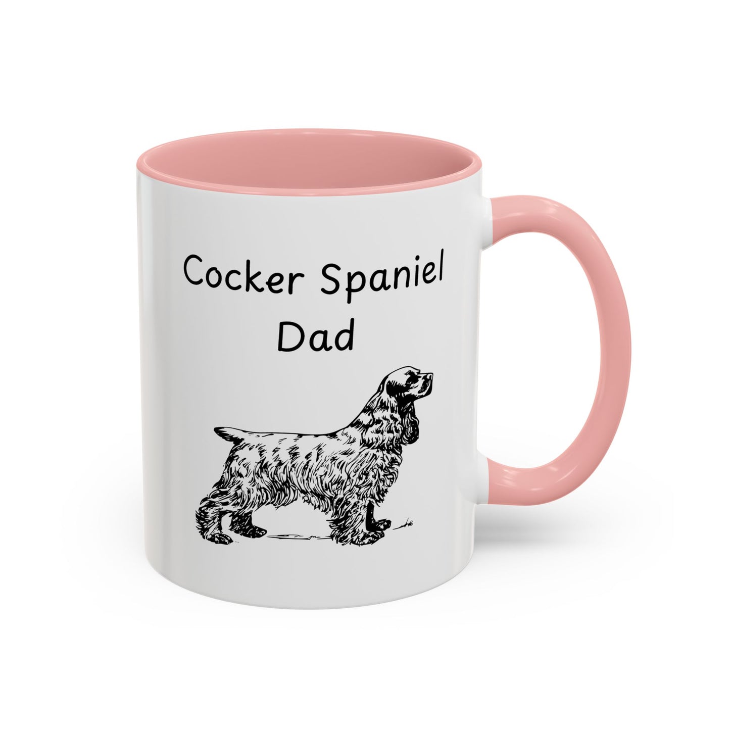 Ceramic Mug - "Cocker Spaniel Dad"