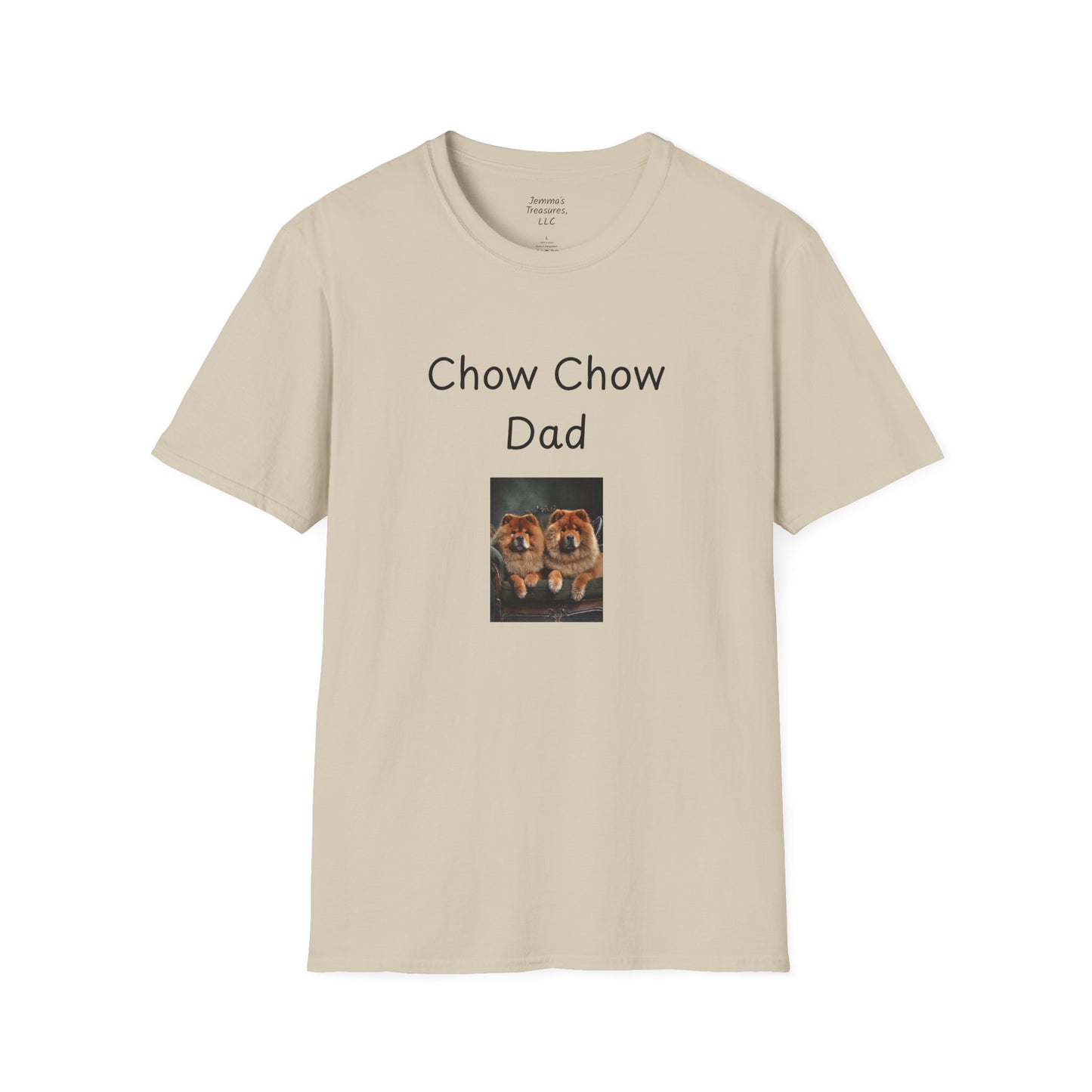 Unisex T-Shirt - "Chow Chow Dad" - Hundebesitzer T-Shirt