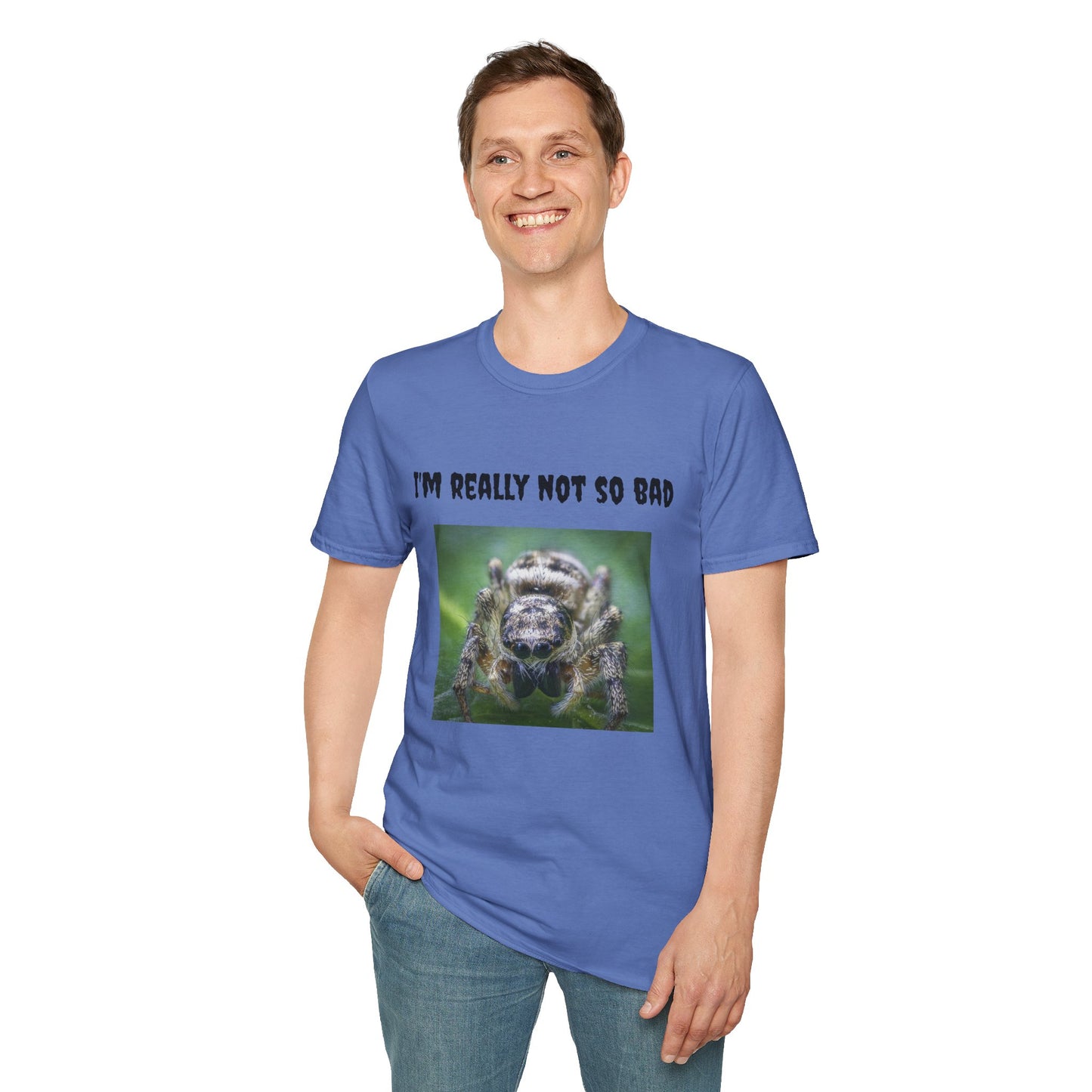 Unisex T-shirt - Humorous Spider Design